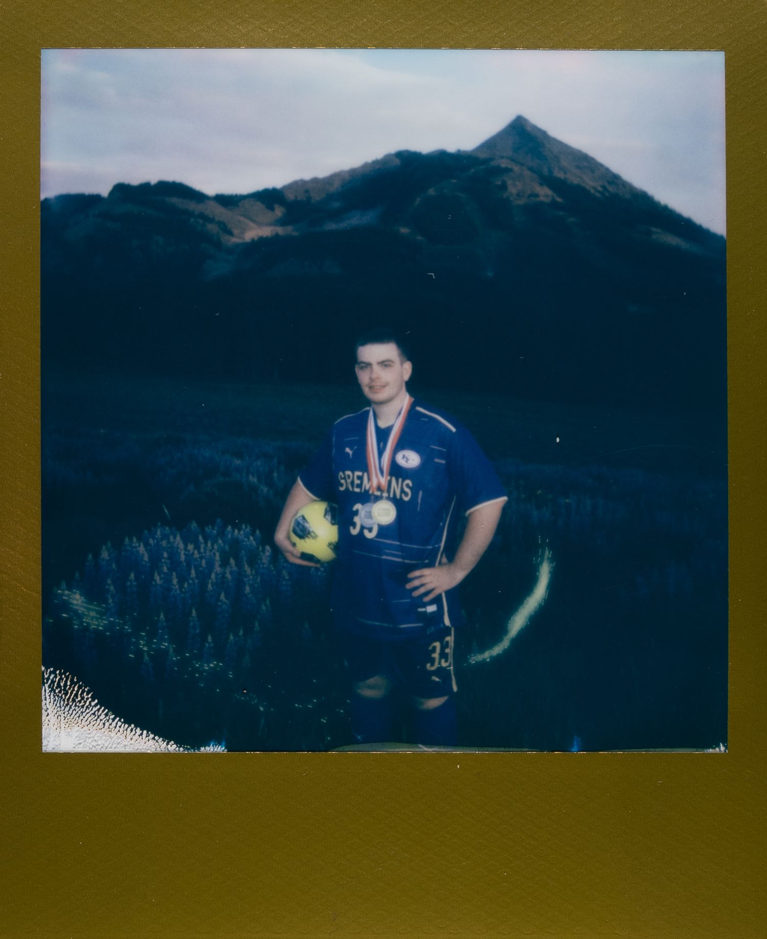 Polaroid taken on a senior photoshoot in Crested Butte, Colorado.