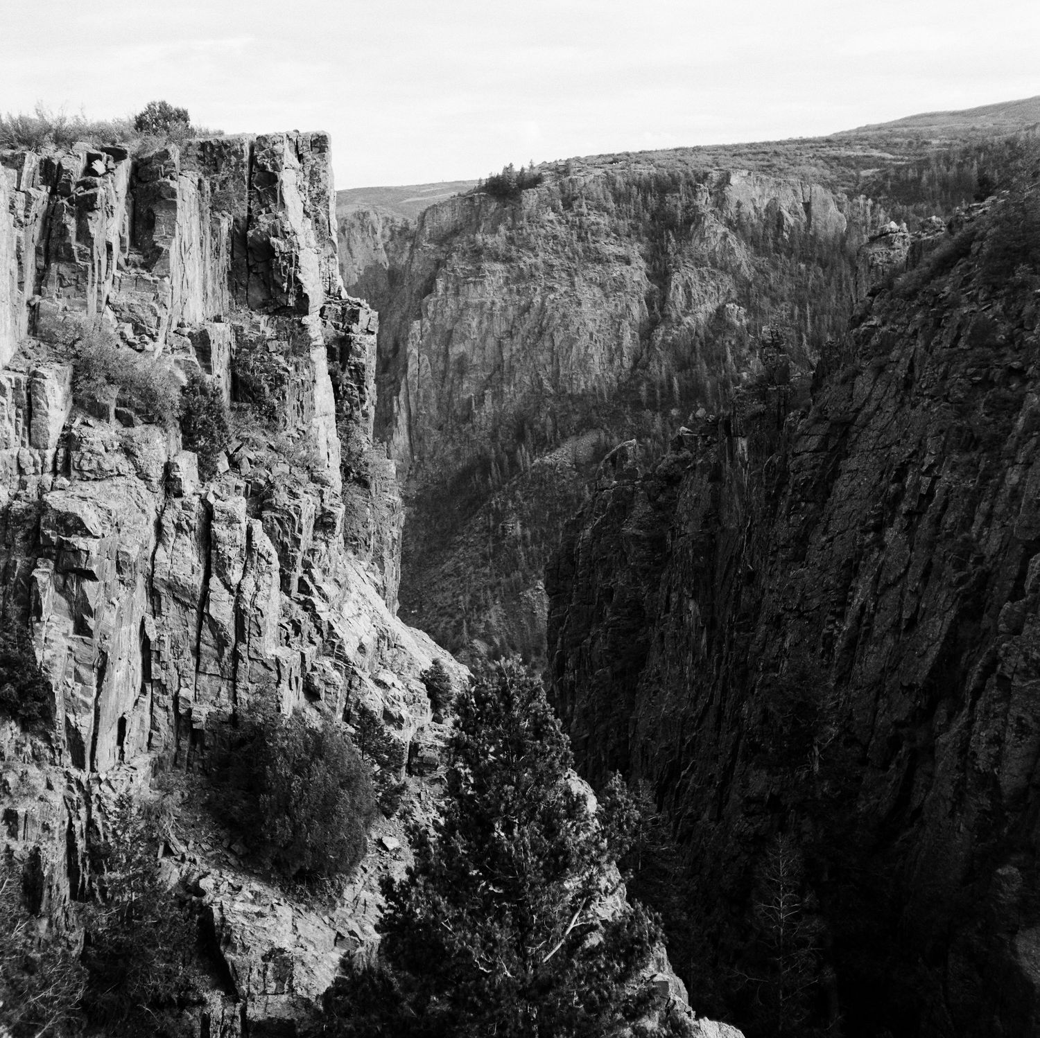 Medium Format film photos from Black Canyon National Park, Colorado.