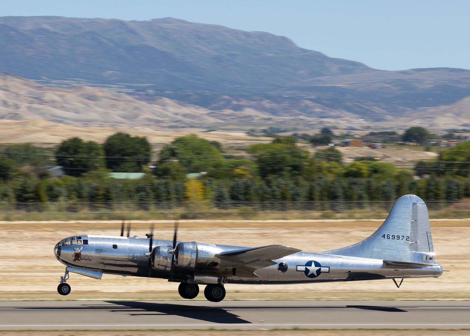 A photo of the B-29 Superfortress 