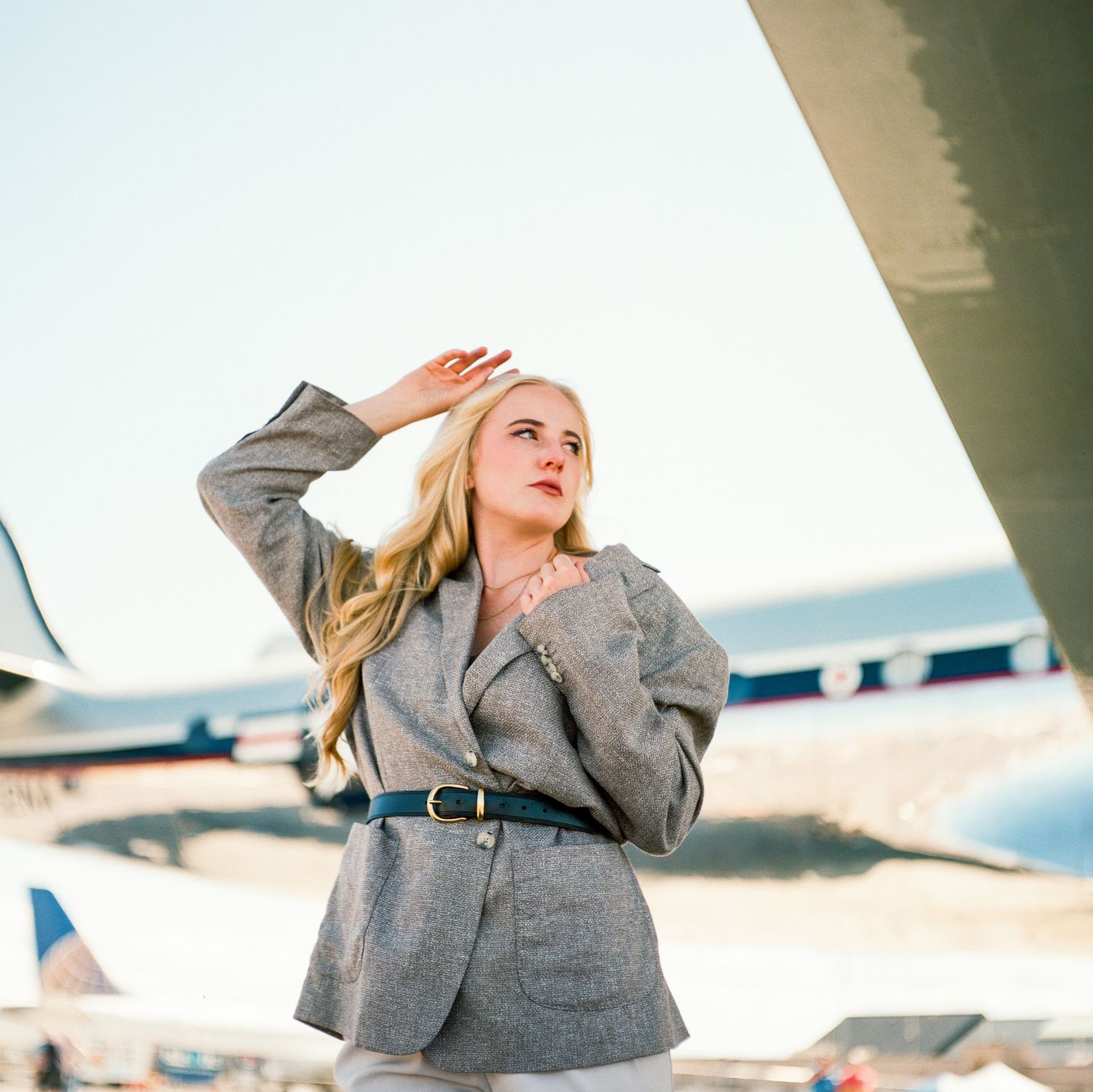 Modeling photo from a photoshoot in Montrose, Colorado, featuring Harley Anderson.
