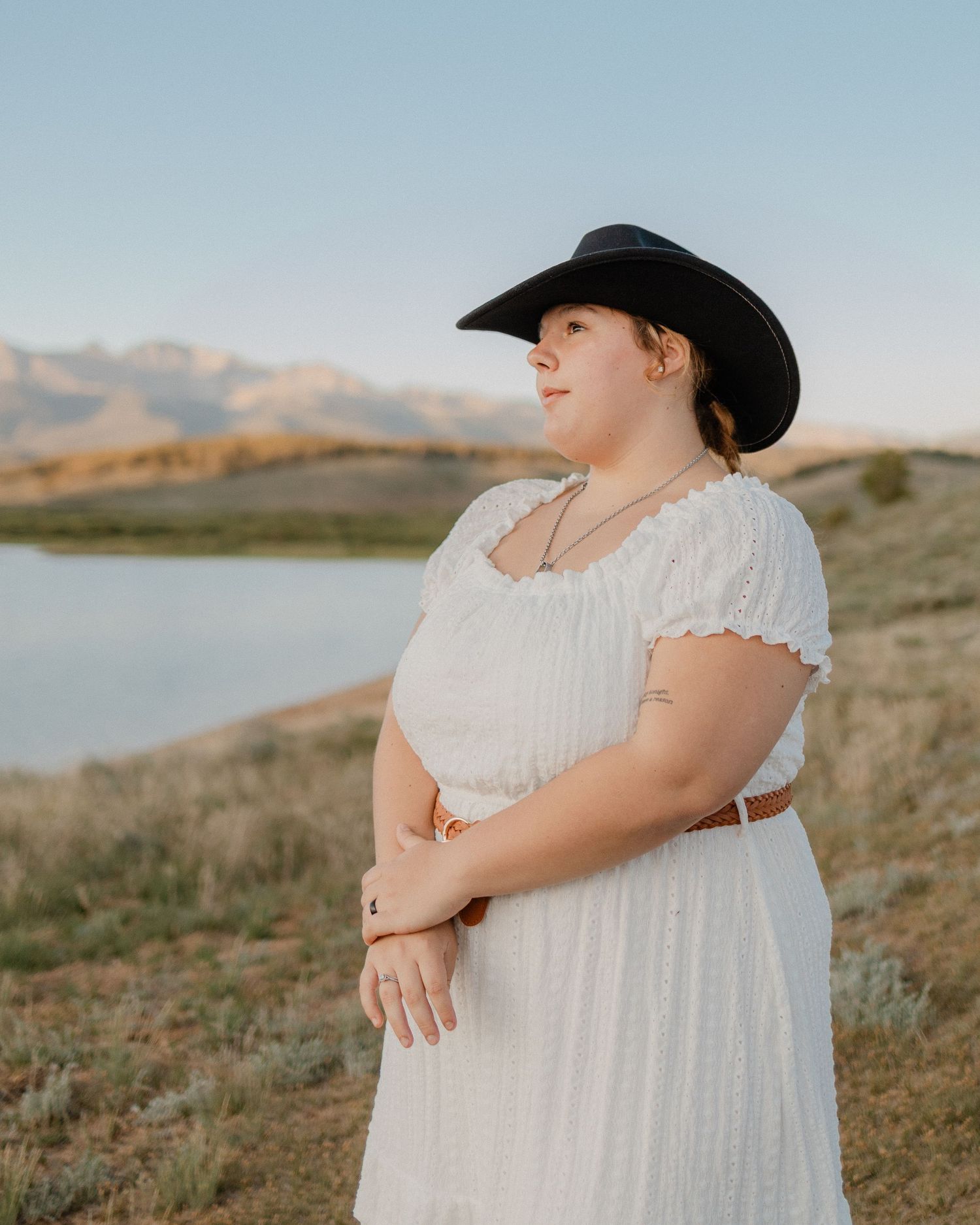 A senior photoshoot in Taylor Park, near Gunnison, Colorado.