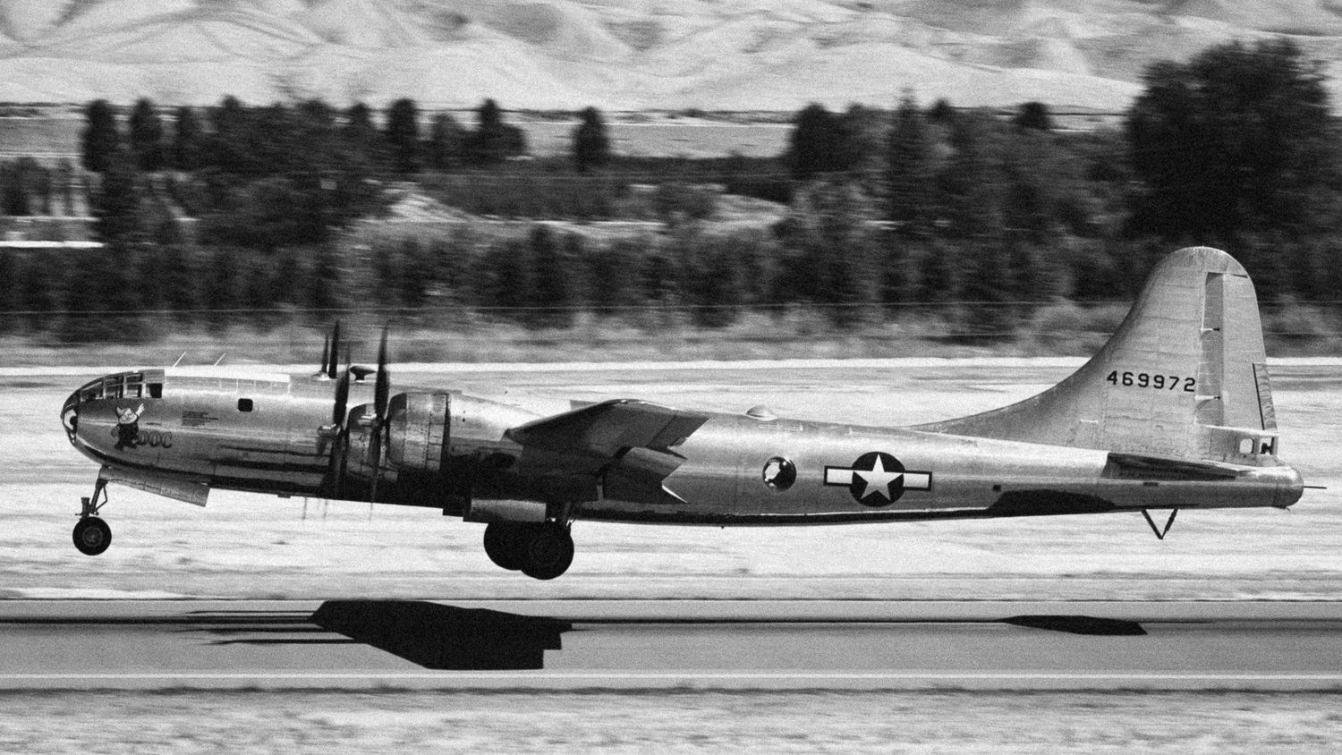 A photo of the B-29 Superfortress 