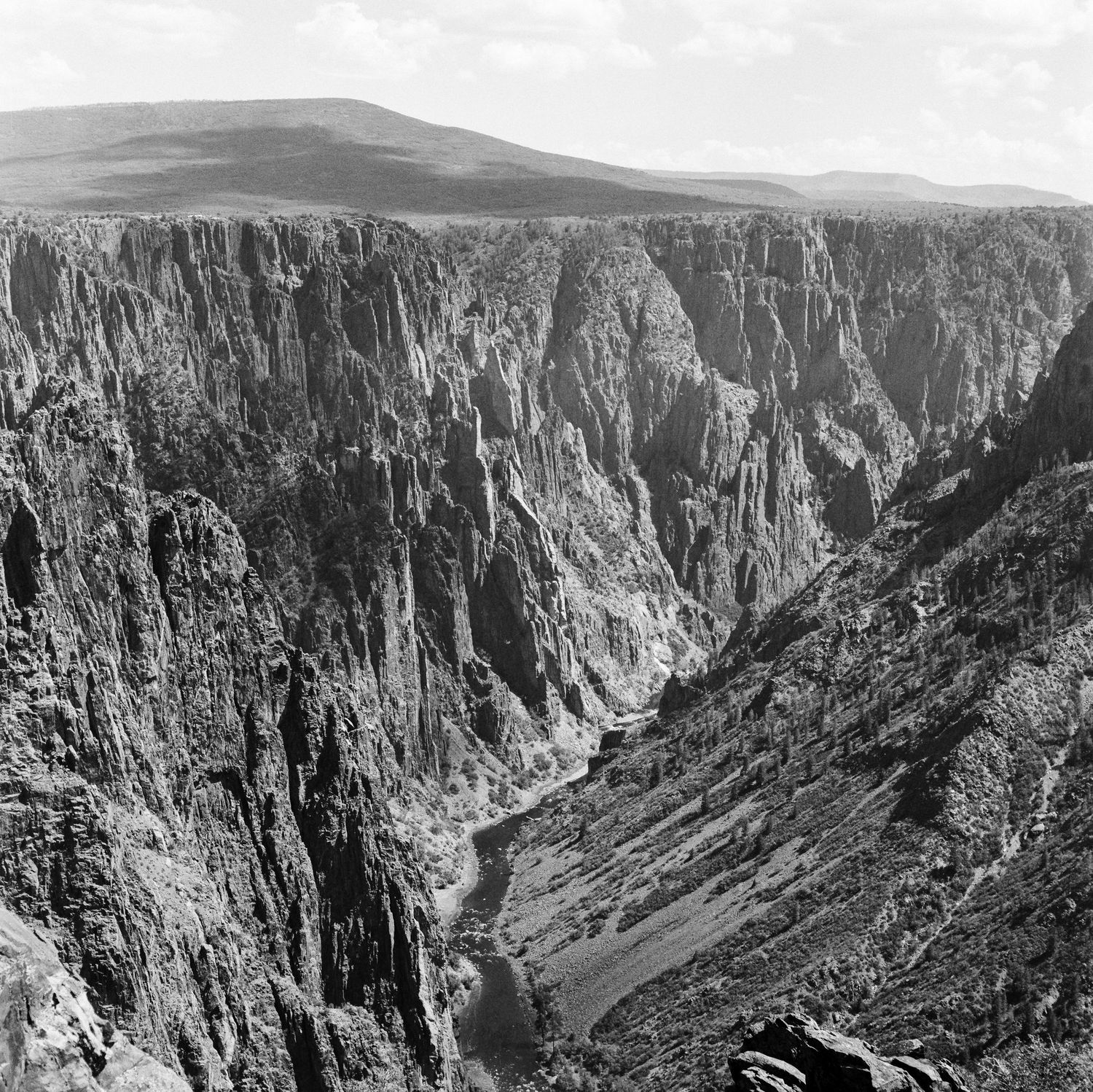 Medium Format film photos from Black Canyon National Park, Colorado.