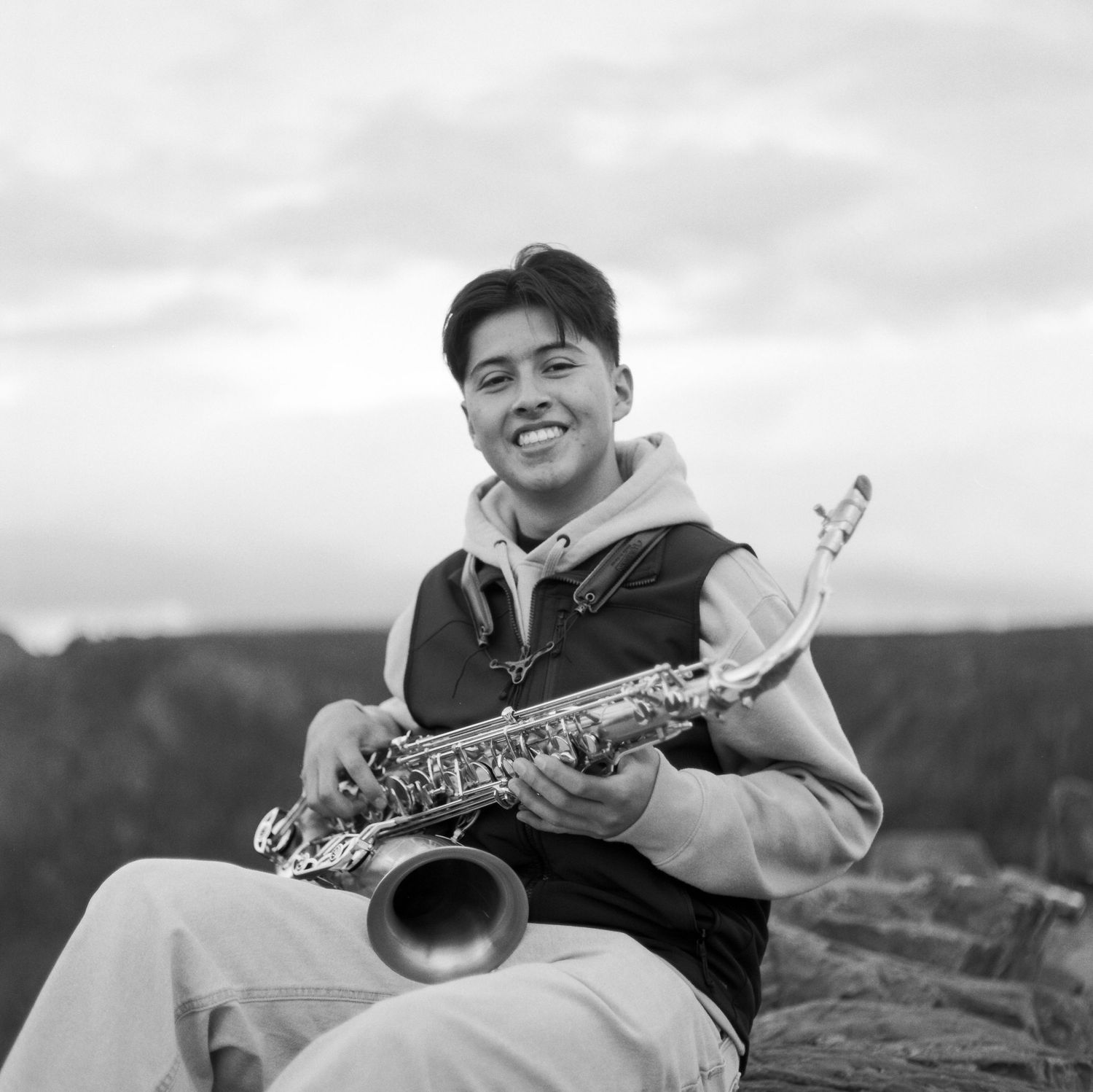 A photo from a senior photoshoot at Black Canyon National Park near Montrose, Colorado.