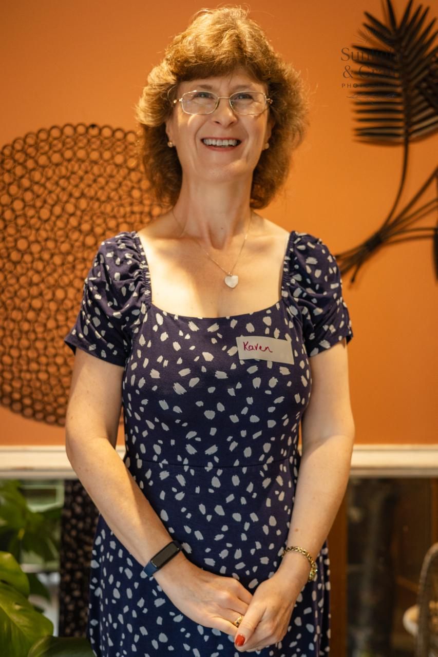 mums in business get together at sunfyr barns in Norwich, colour, natural light, member portrait