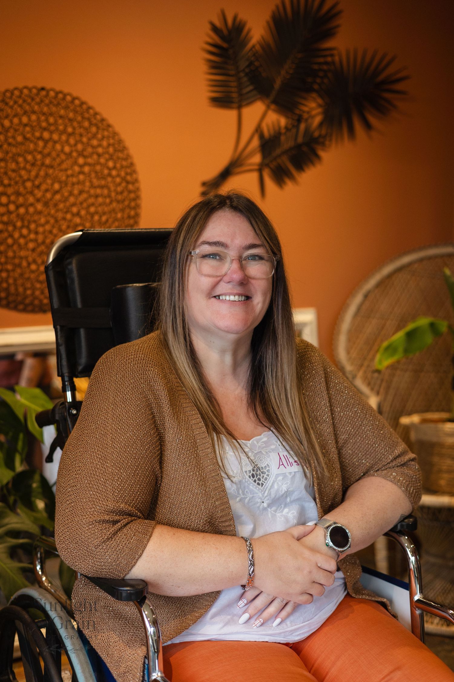 Portrait of a participant during a MIB Norwich event at SunFyr Barns