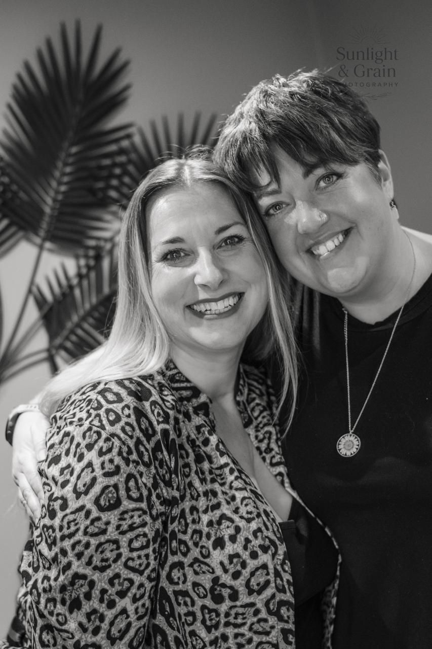mums in business get together at sunfyr barns in Norwich, monochrome, natural light, member portrait