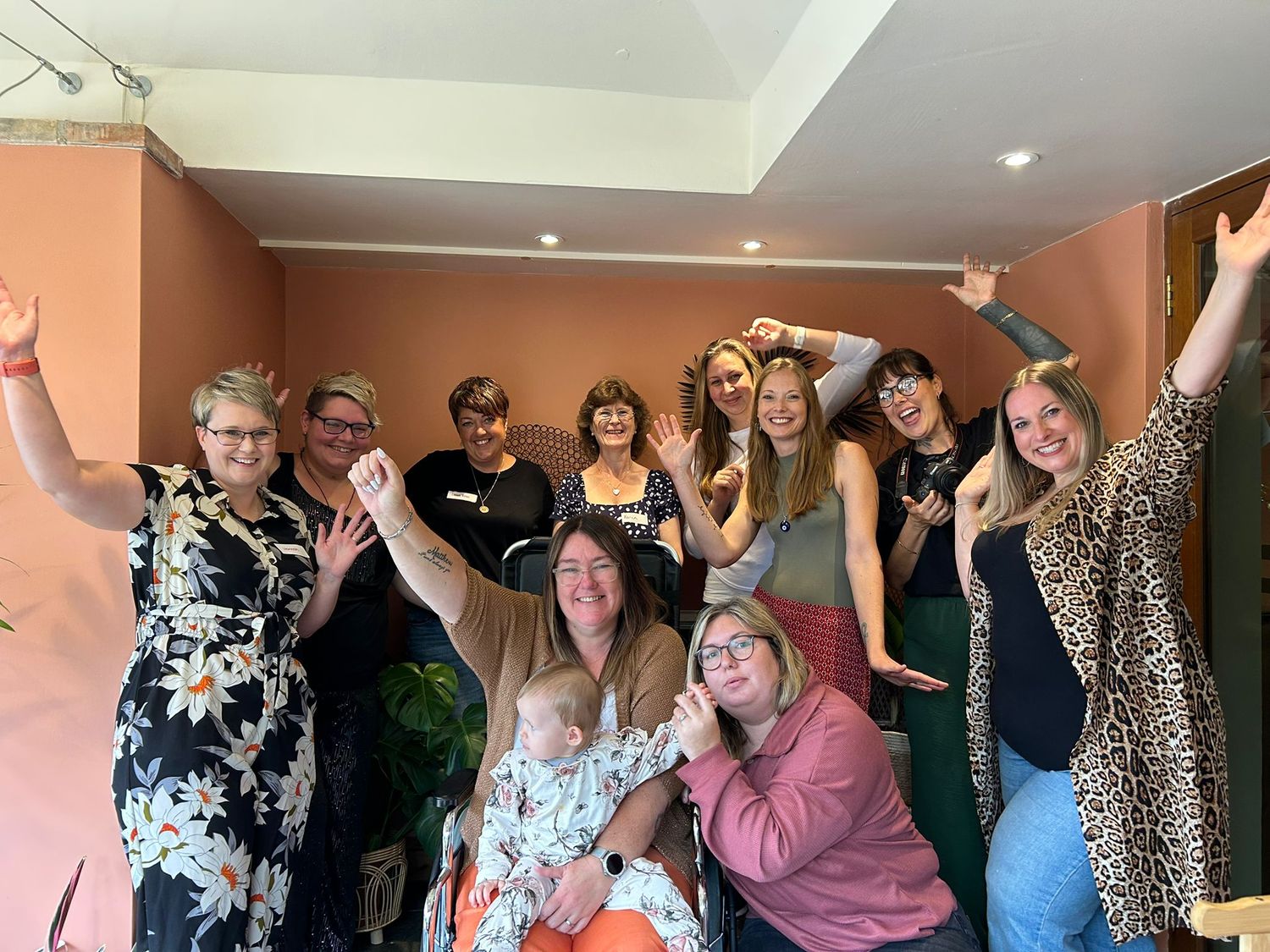 mums in business get together at sunfyr barns in Norwich, colour, natural light, networking event,