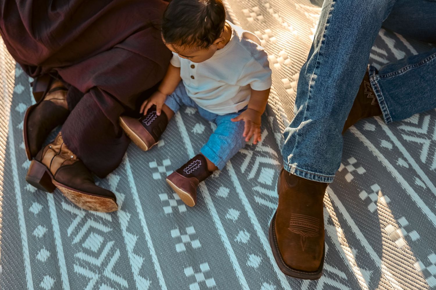 Details portrait of young RAF family, during fan outdoors golden hour family photoshoot in Lakenheath by Untamed Muses,