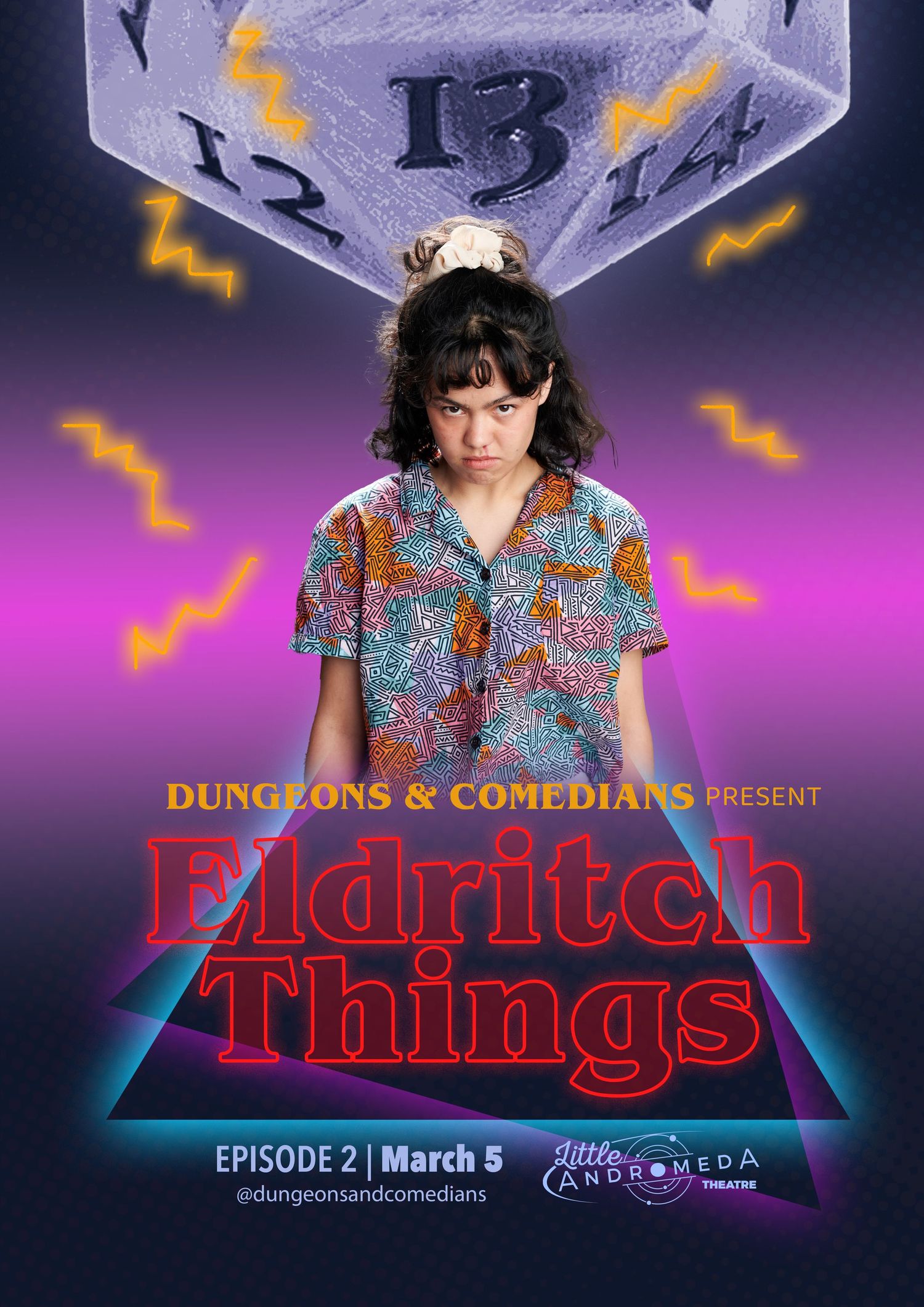 Spoof of Stranger Things poster