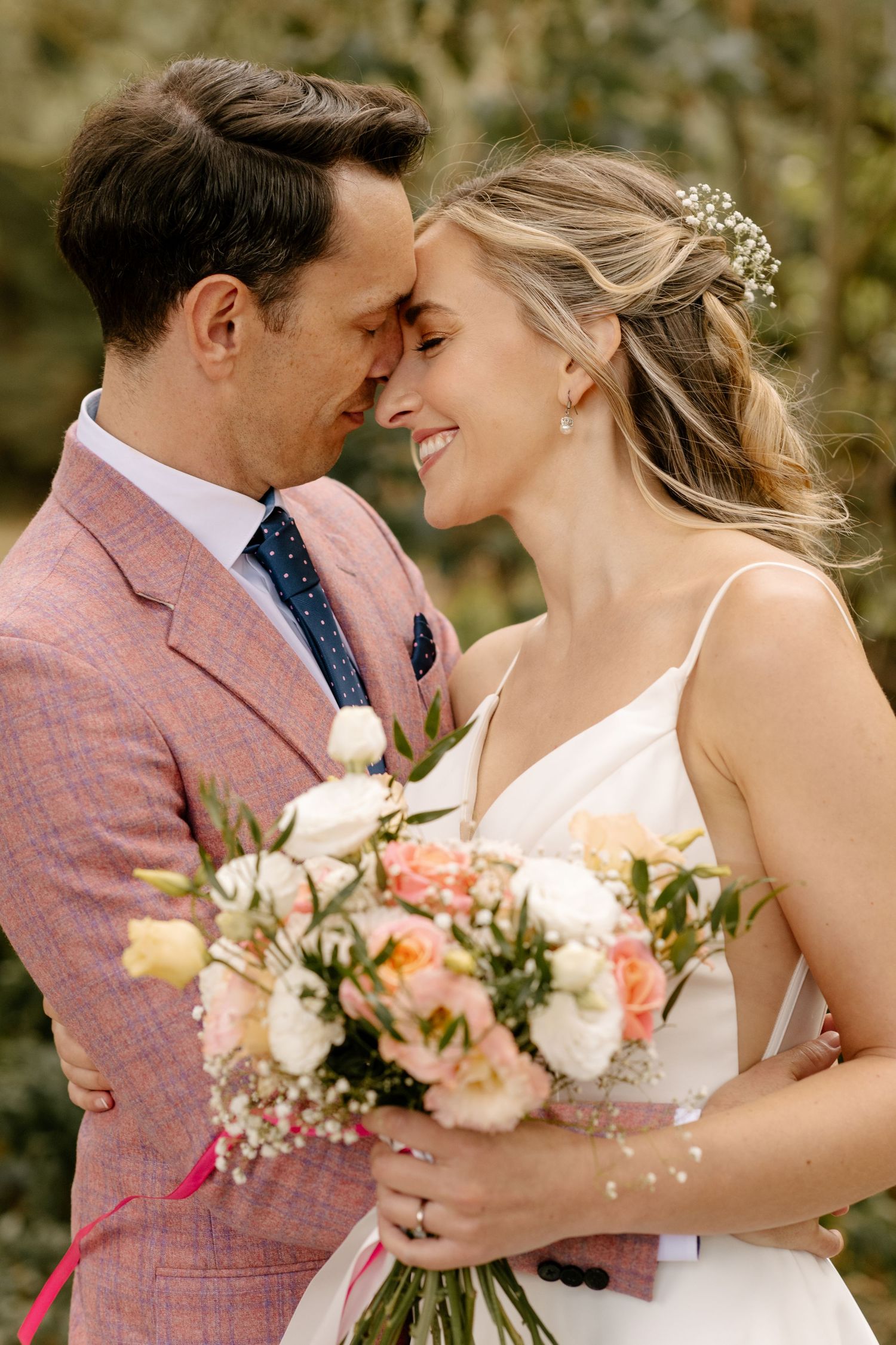 Trents Vineyard wedding photo