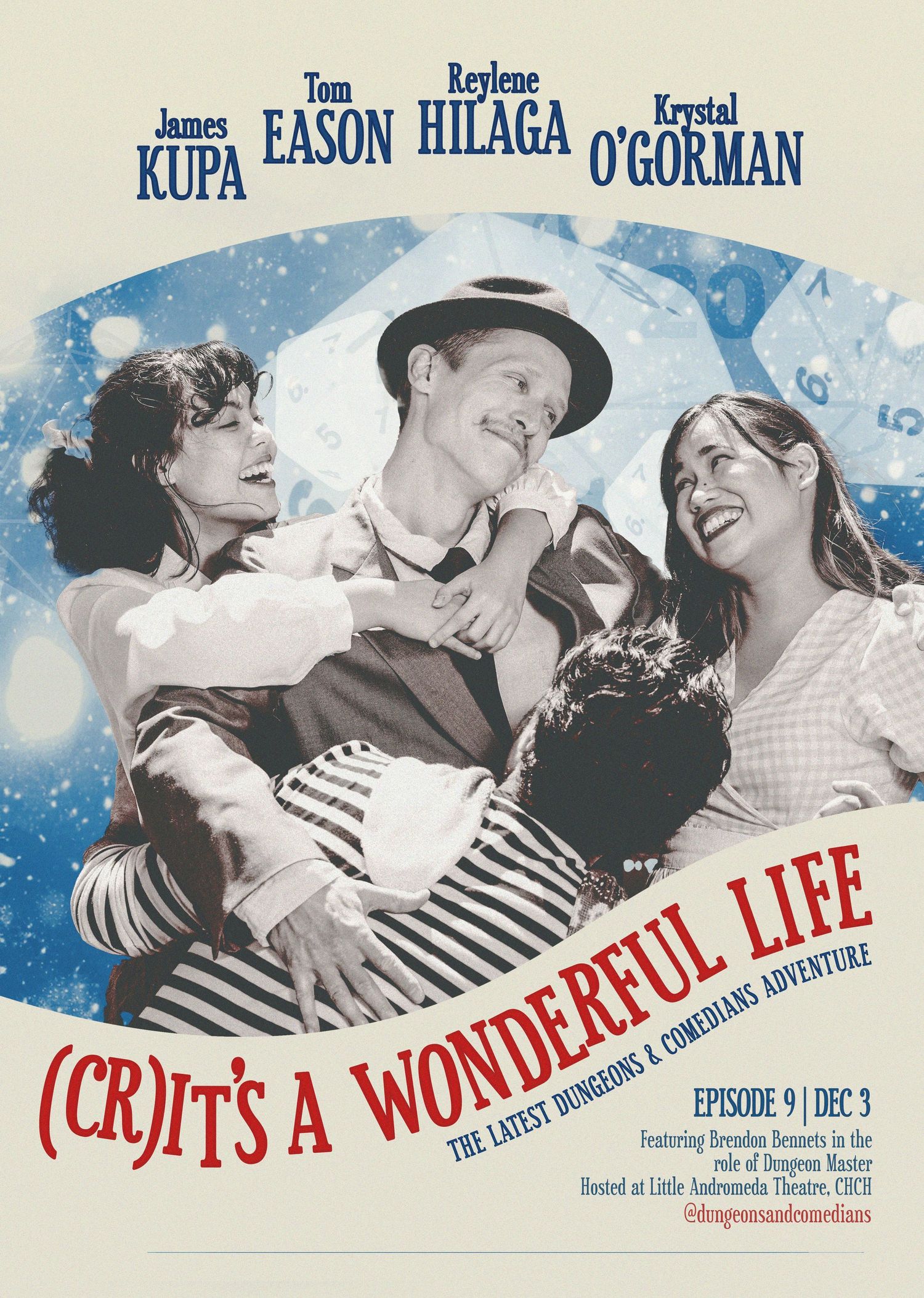 A spoof of It's a Wonderful Life poster