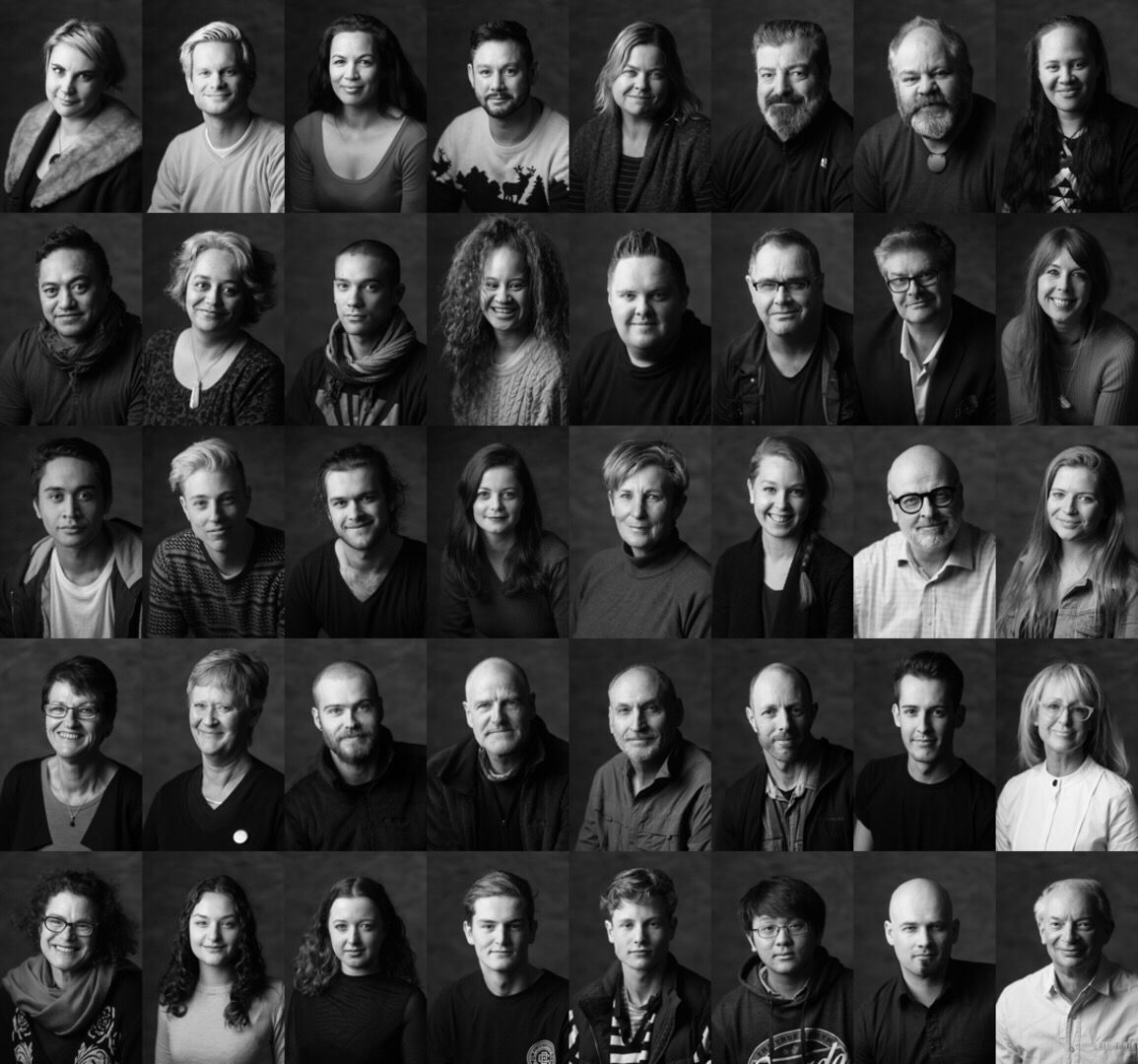 Headshot of Court Theatre staff at The Shed