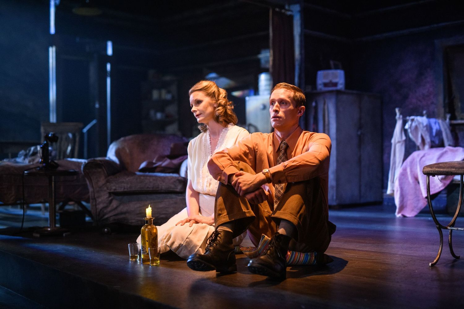 A Streetcar Named Desire - the Court Theatre, Christchurch. Tom Eason and Claire Dougan.