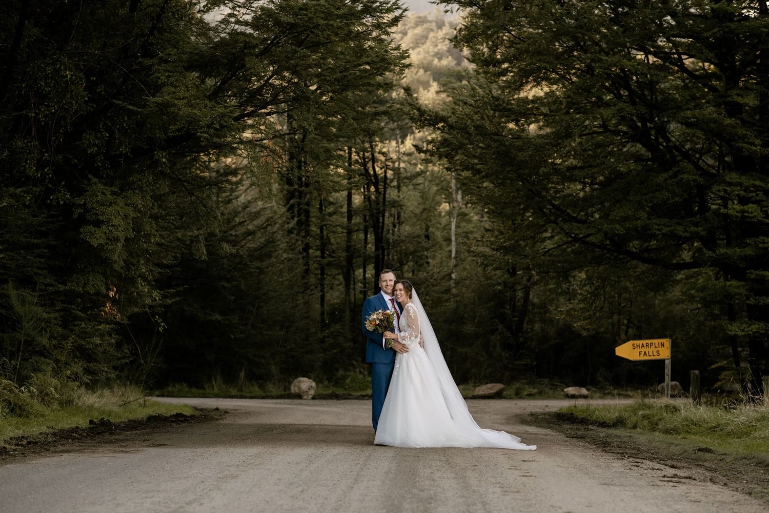 Staveley Falls wedding photography