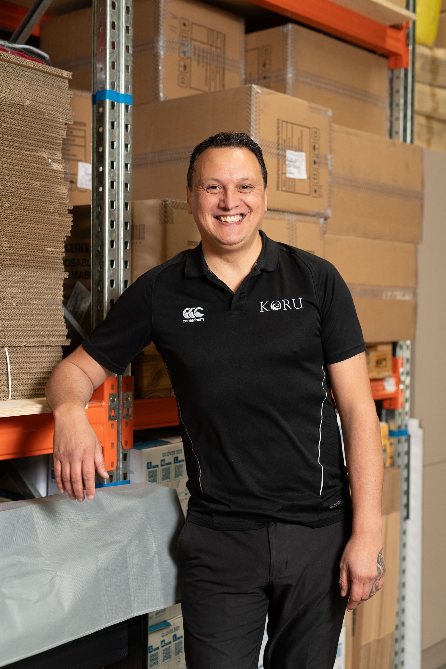 Commercial photoshoot for Koru Customs Chch and Hanga Aro Rau