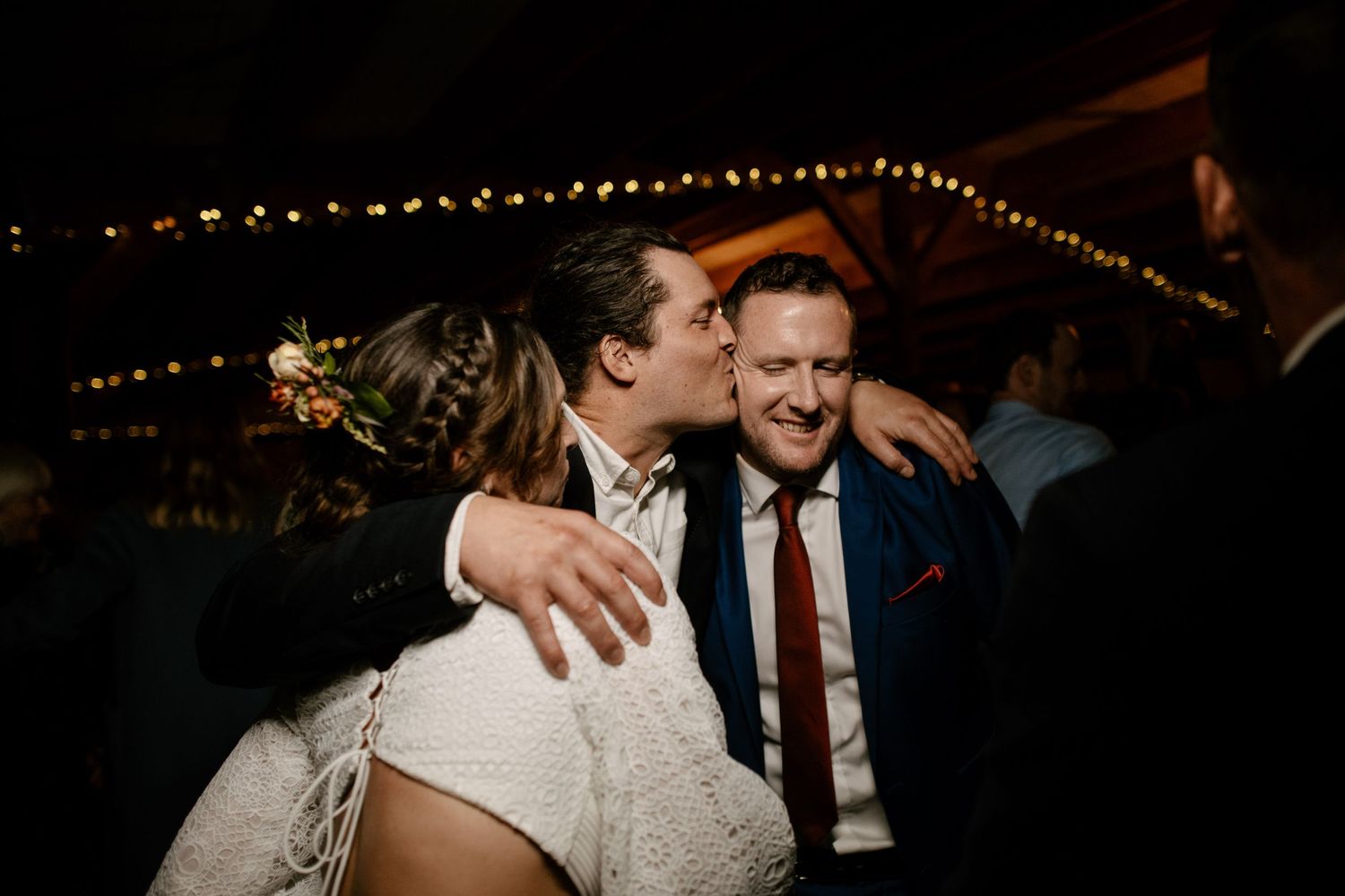 Dance floor at Staveley Wedding