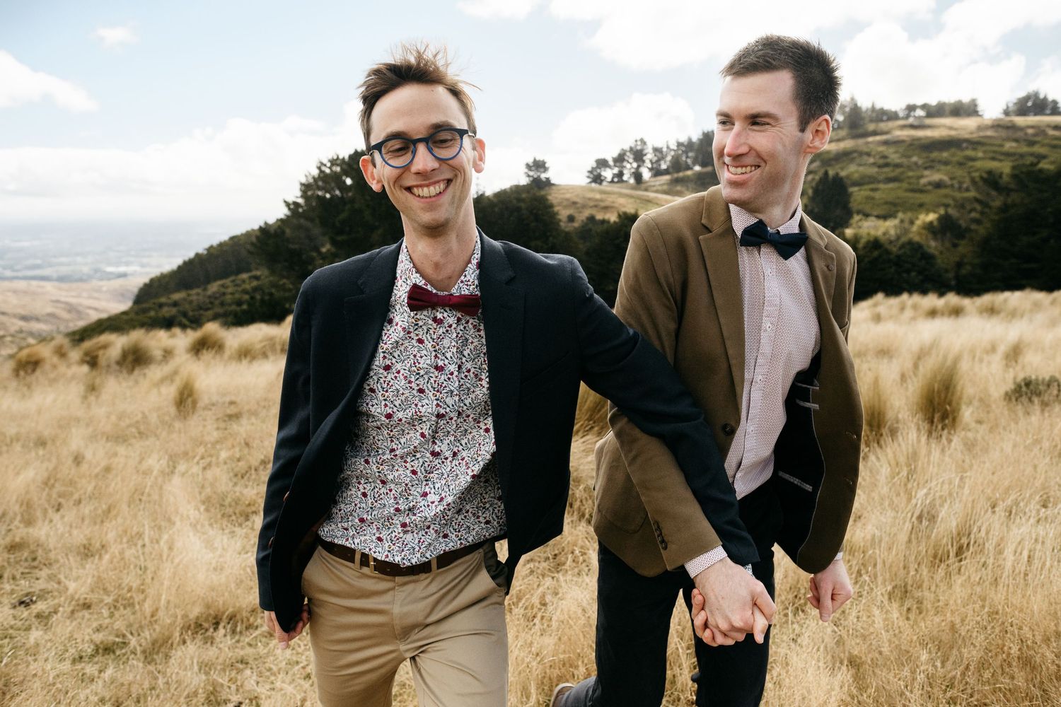 Couple getting married in Chch - LGBTQ friendly wedding photographer