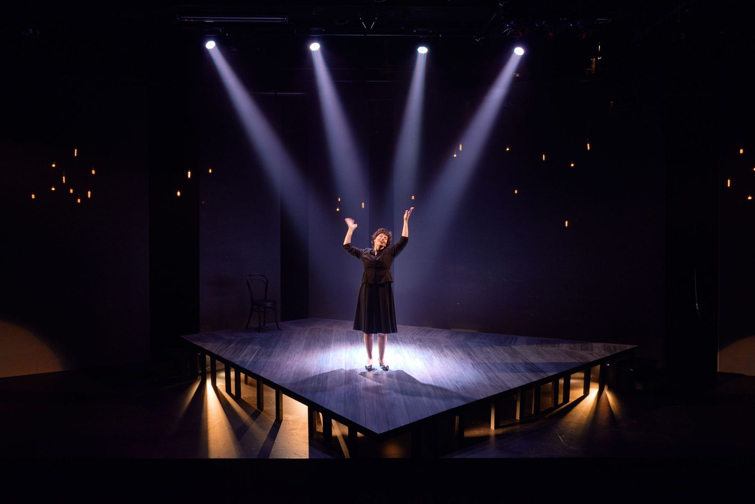 Ali Harper at The Shed, in Addington - The Court Theatre's old venue. Show directed by Ross Gumbley.