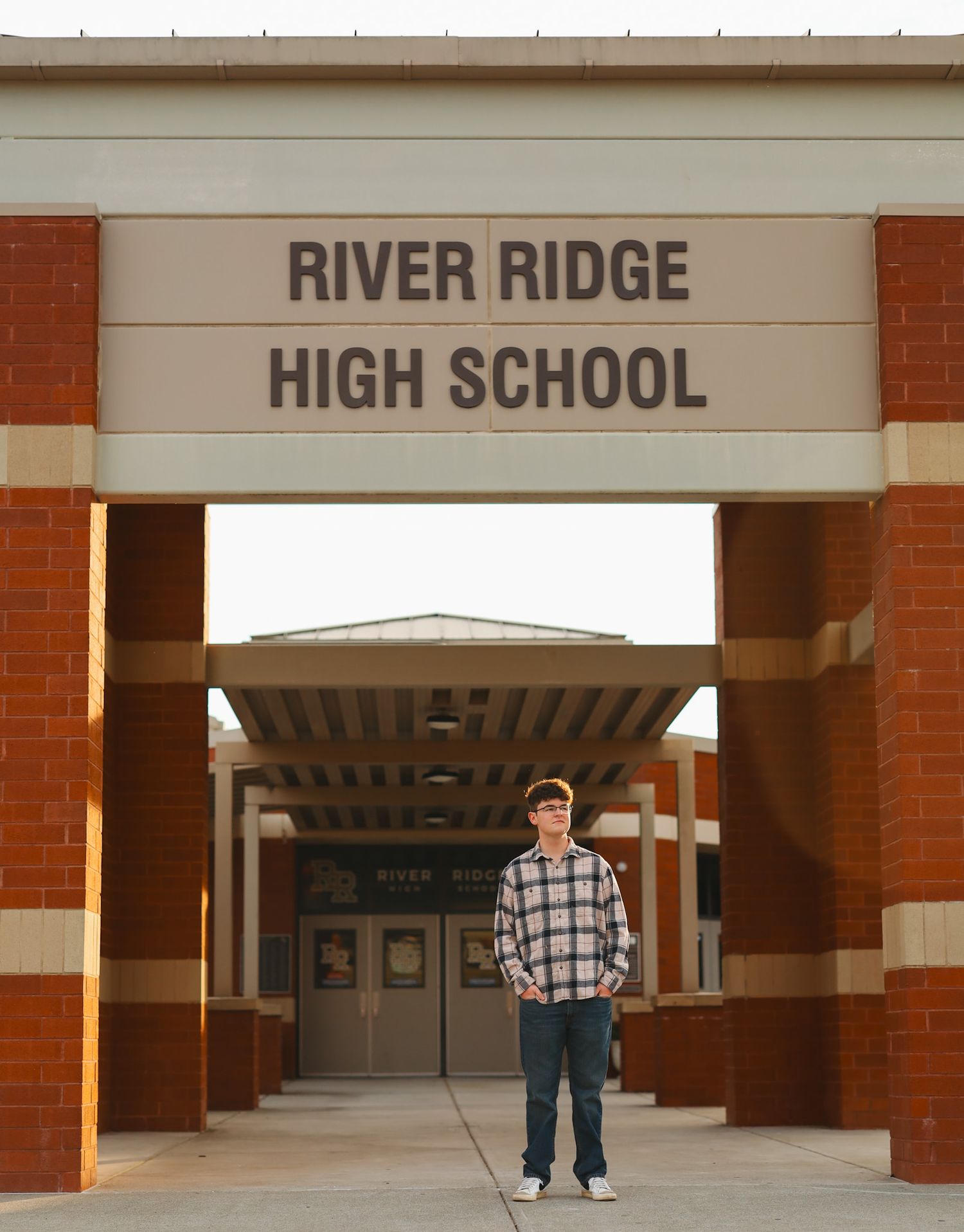 High school graduate portraits
