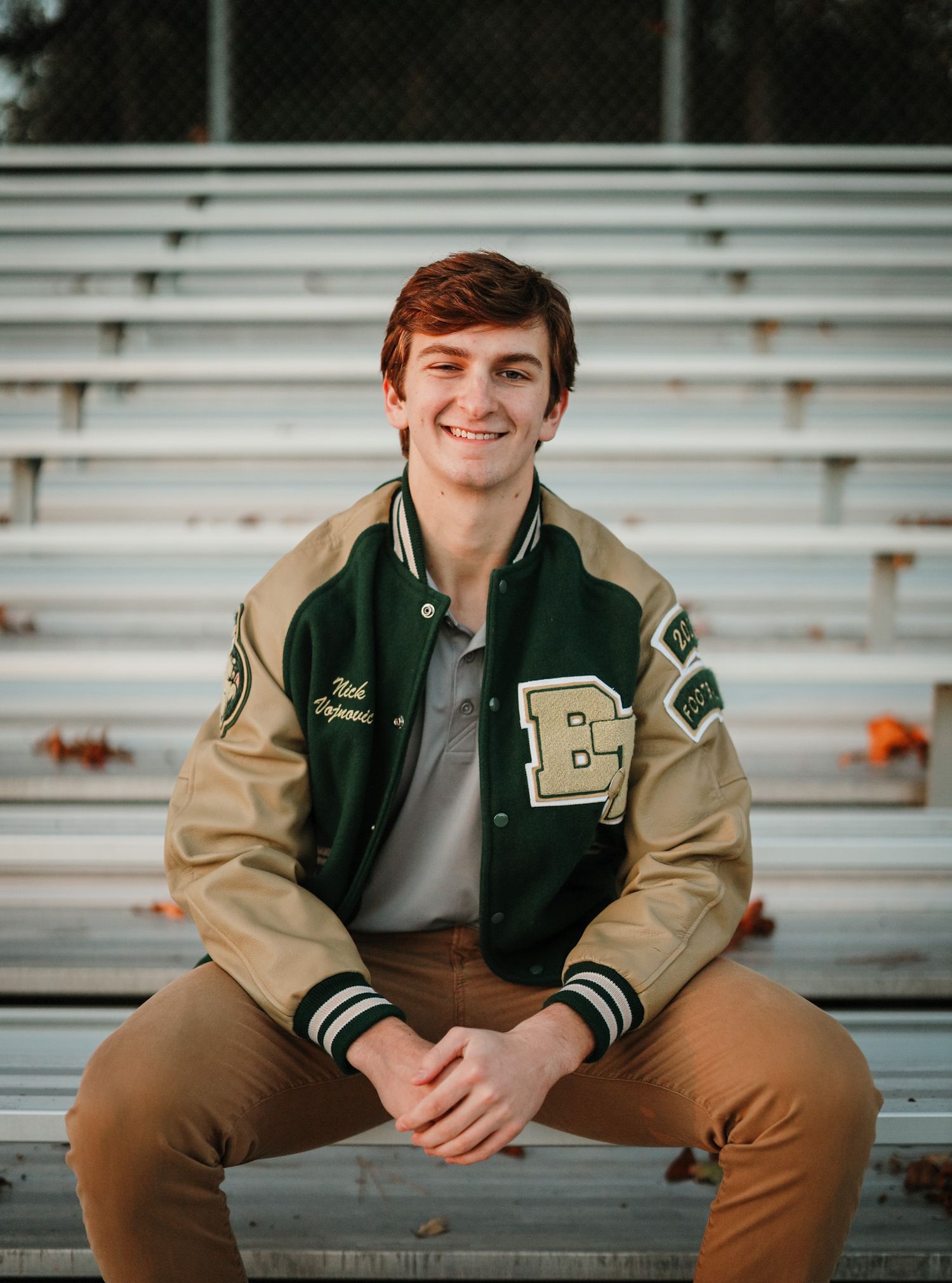 High school graduation portraits