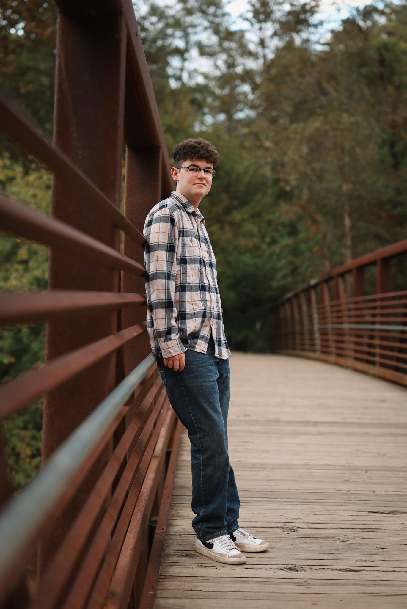 Outdoor graduation session