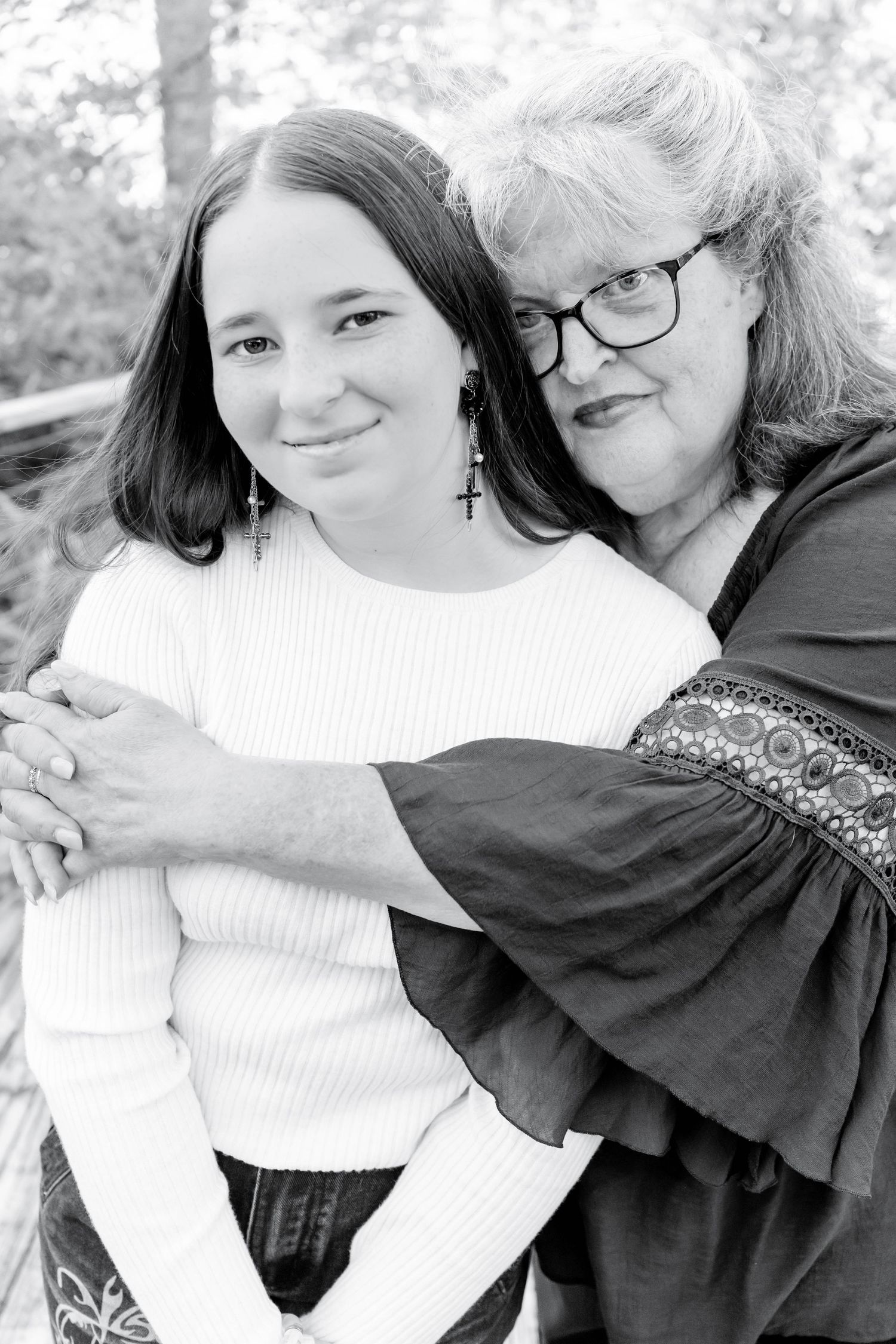 Family session in Baton Rouge during golden hour with natural light and candid connection
