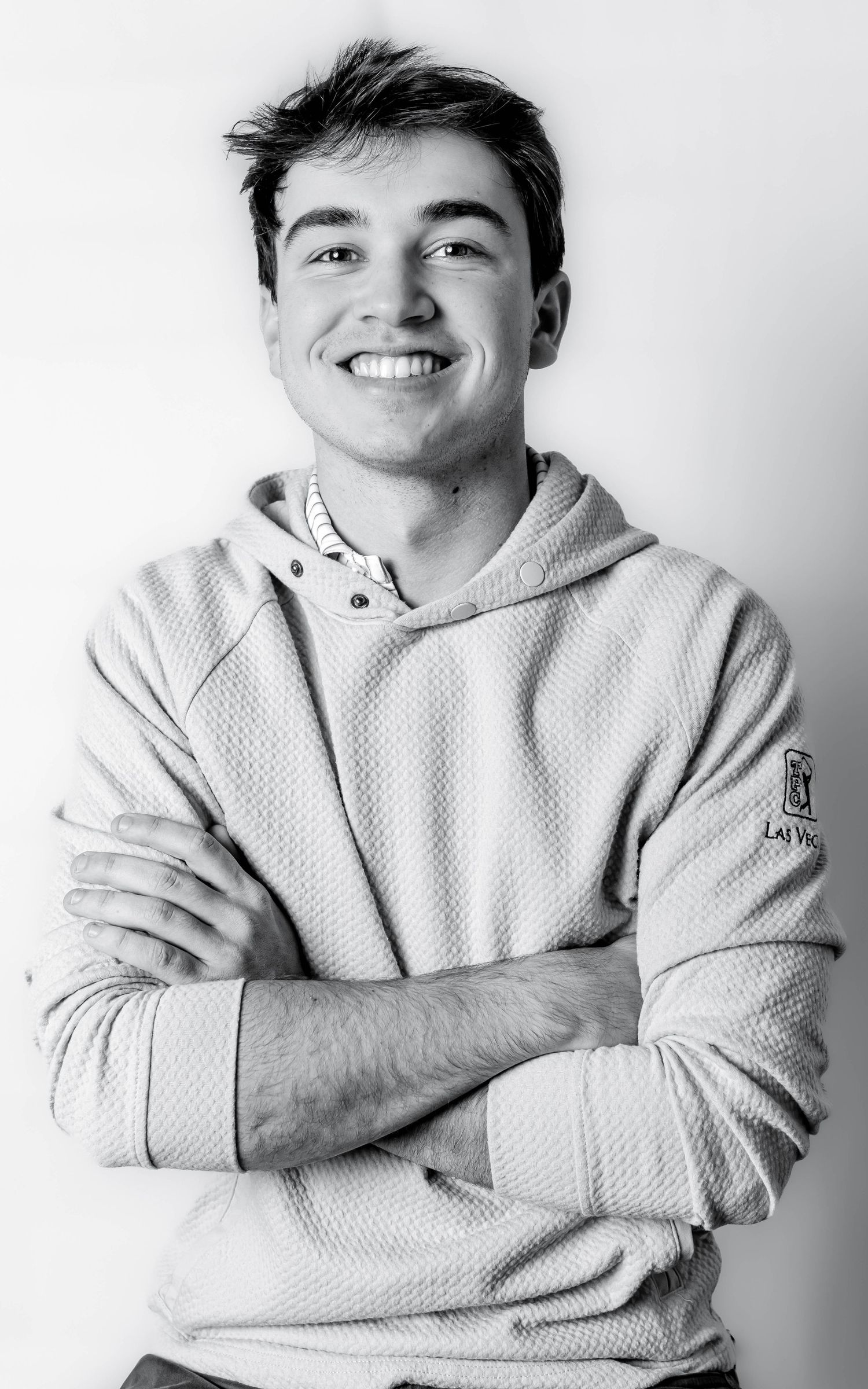 Studio headshot photographed in Baton Rouge using professional studio lighting with a clean, polished look