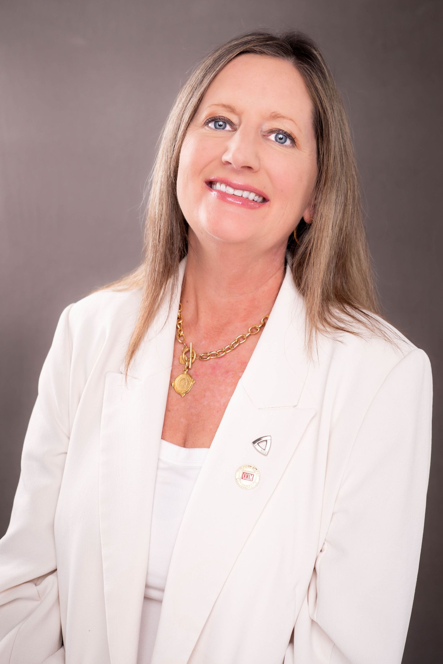Studio headshot photographed in Baton Rouge using professional studio lighting with a clean, polished look