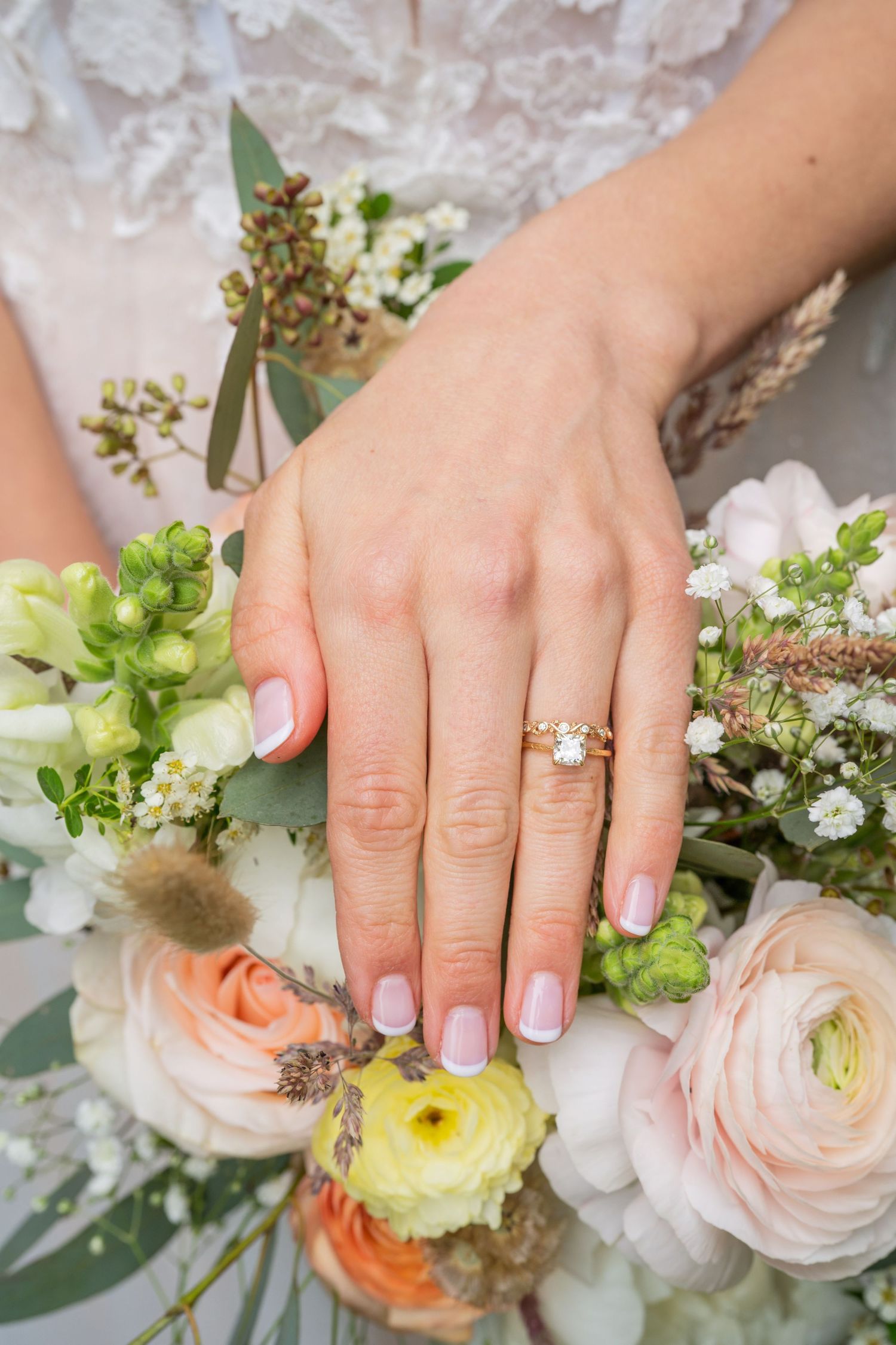 Ring detail shot from Mikayla & Spencer's Wedding Day