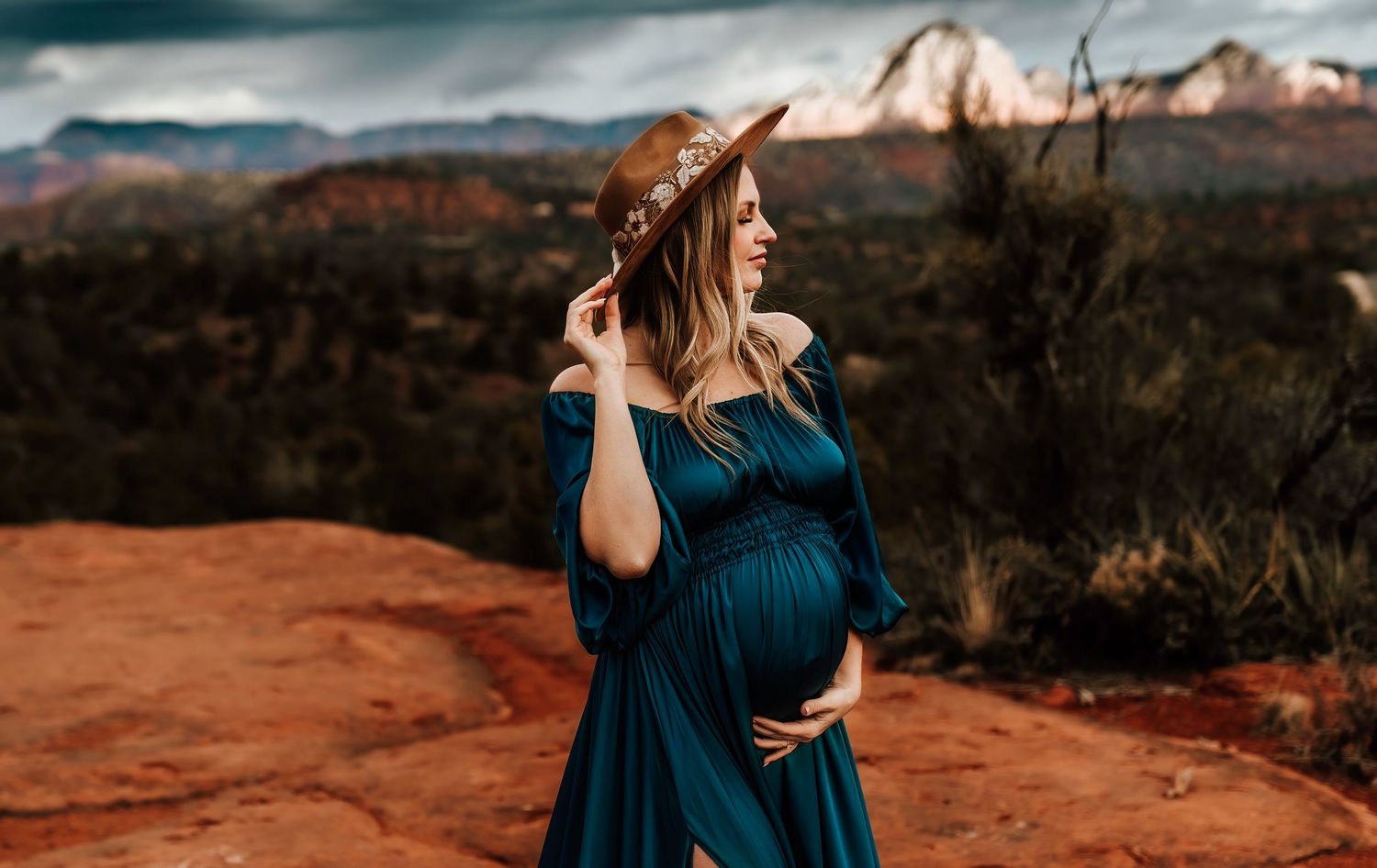 Sedona, Arizona Maternity.Natural, storytelling photography by Kala C. Photography serving Rockwall, Dallas-Fort Worth, and North Texas.