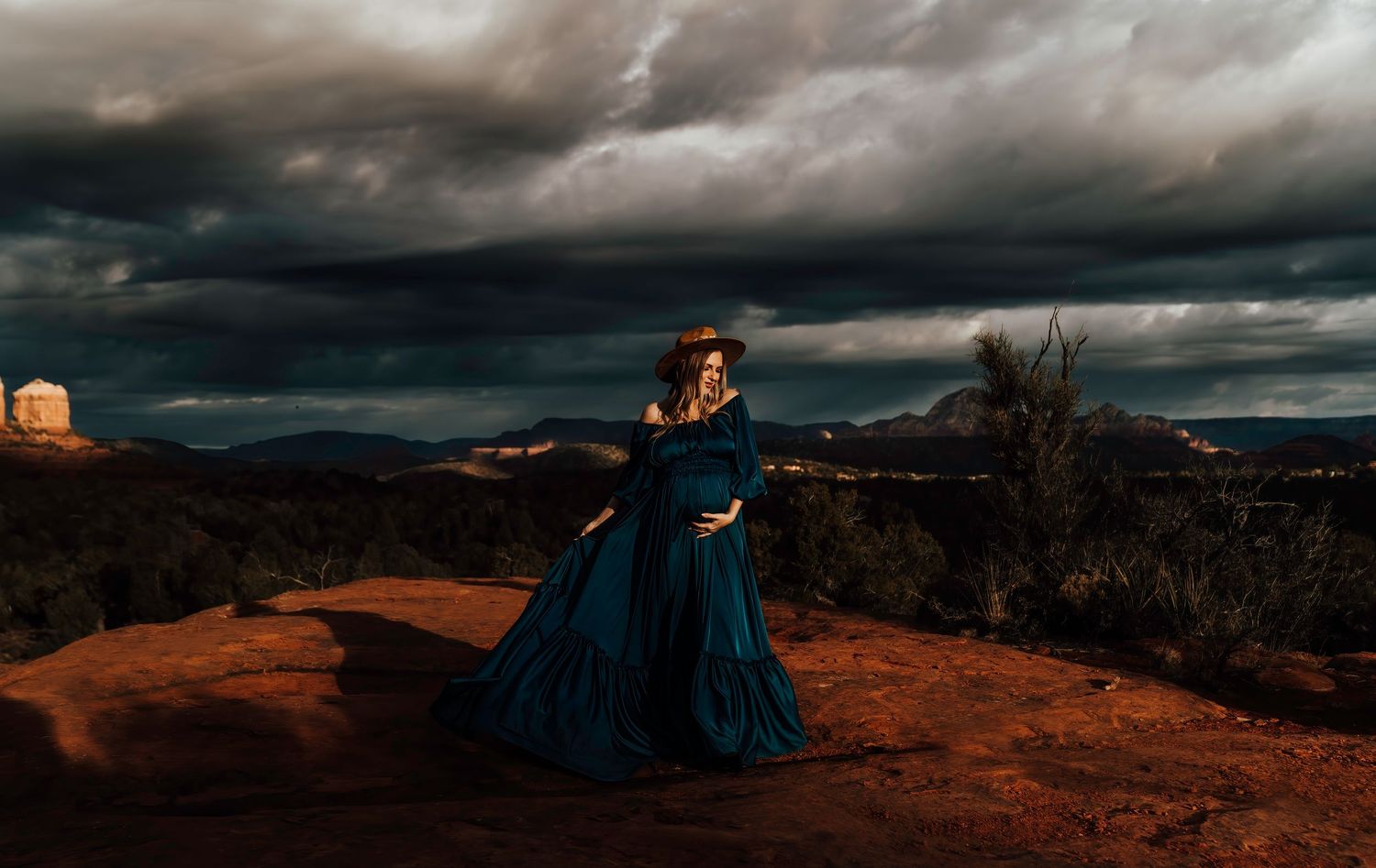 Sedona, Arizona Maternity.Natural, storytelling photography by Kala C. Photography serving Rockwall, Dallas-Fort Worth, and North Texas.