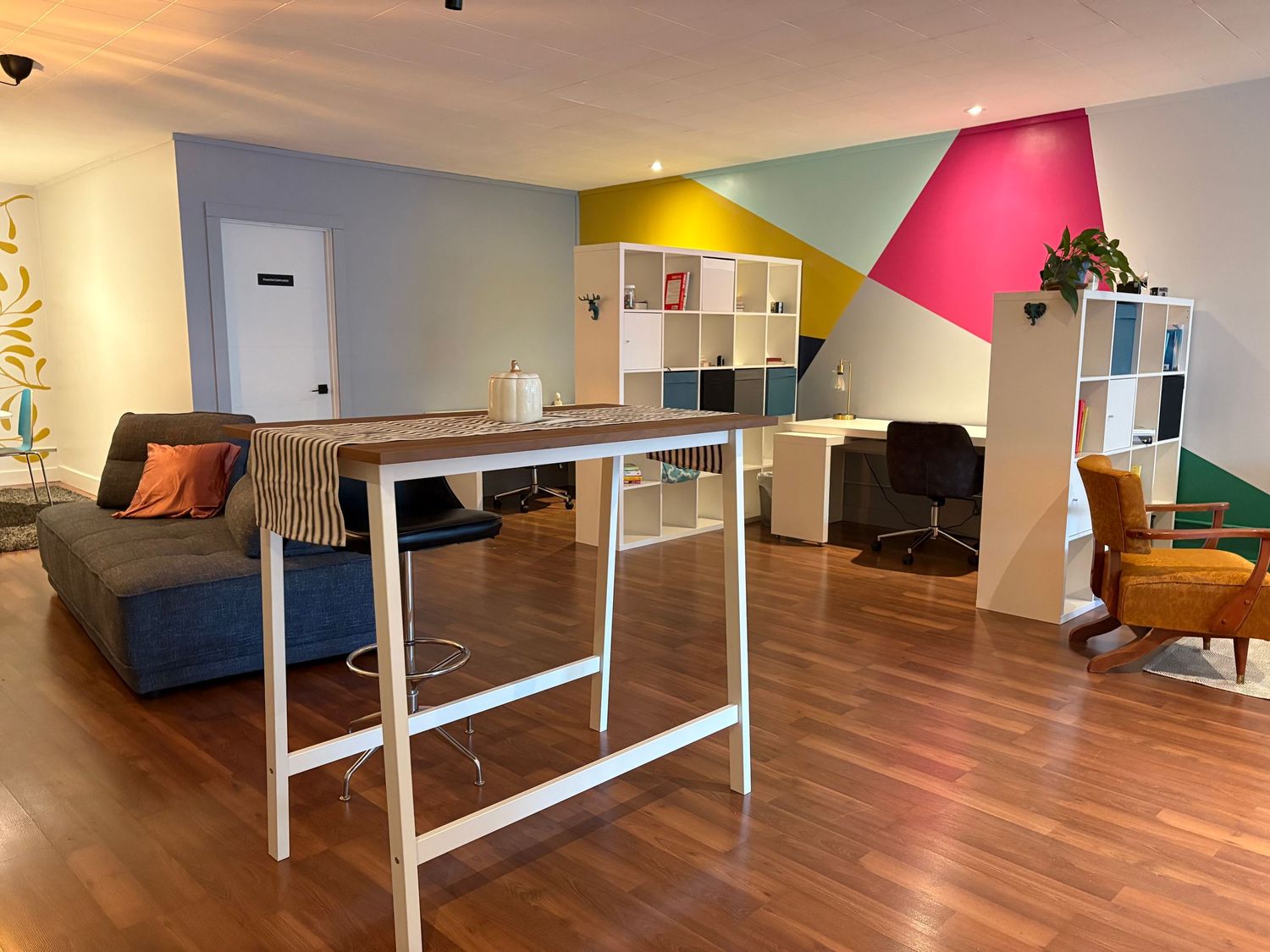 Co-working spaces and options.