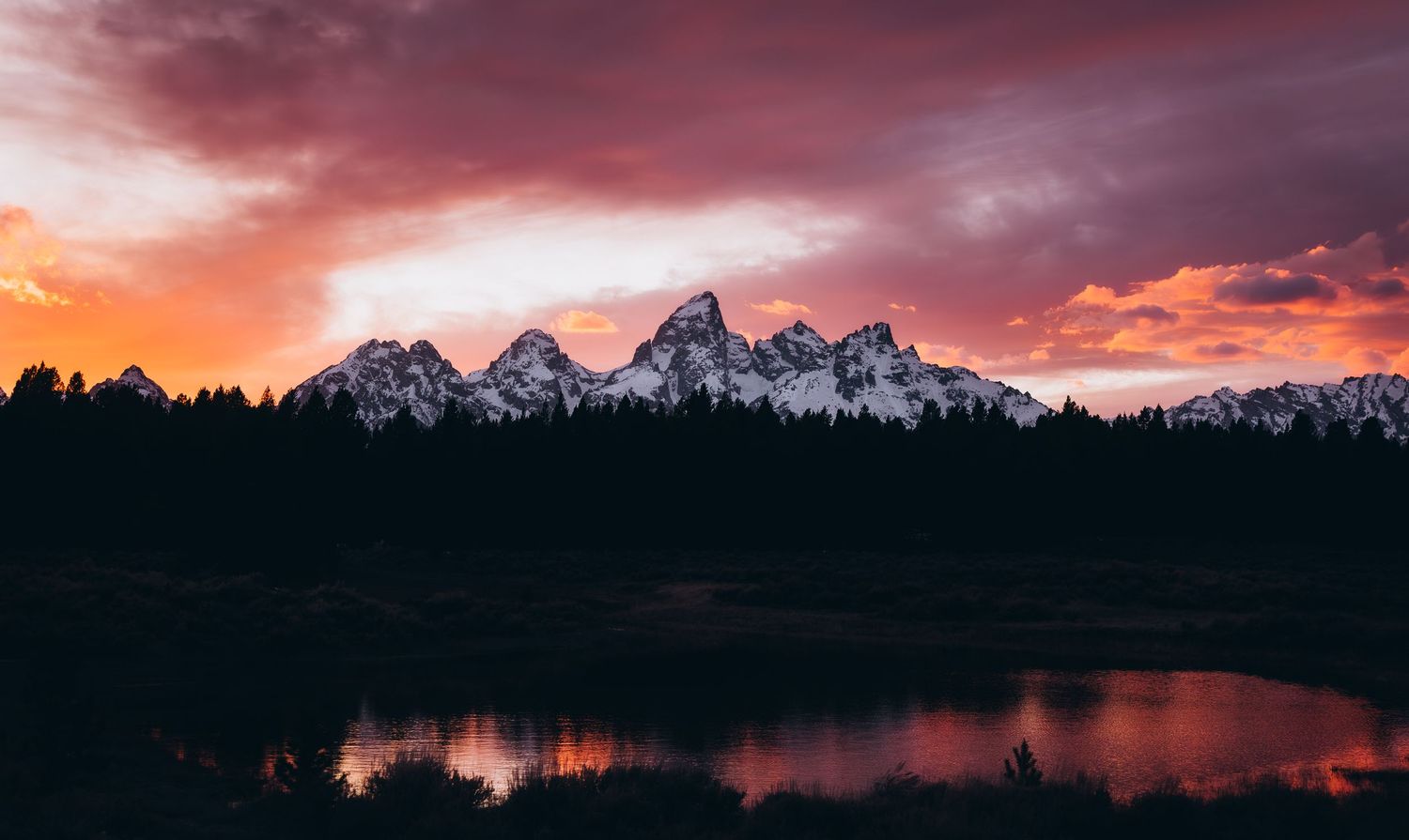 Christi Shay Fine Art Photography The Quiet West Grand Teton National National Park Sunset