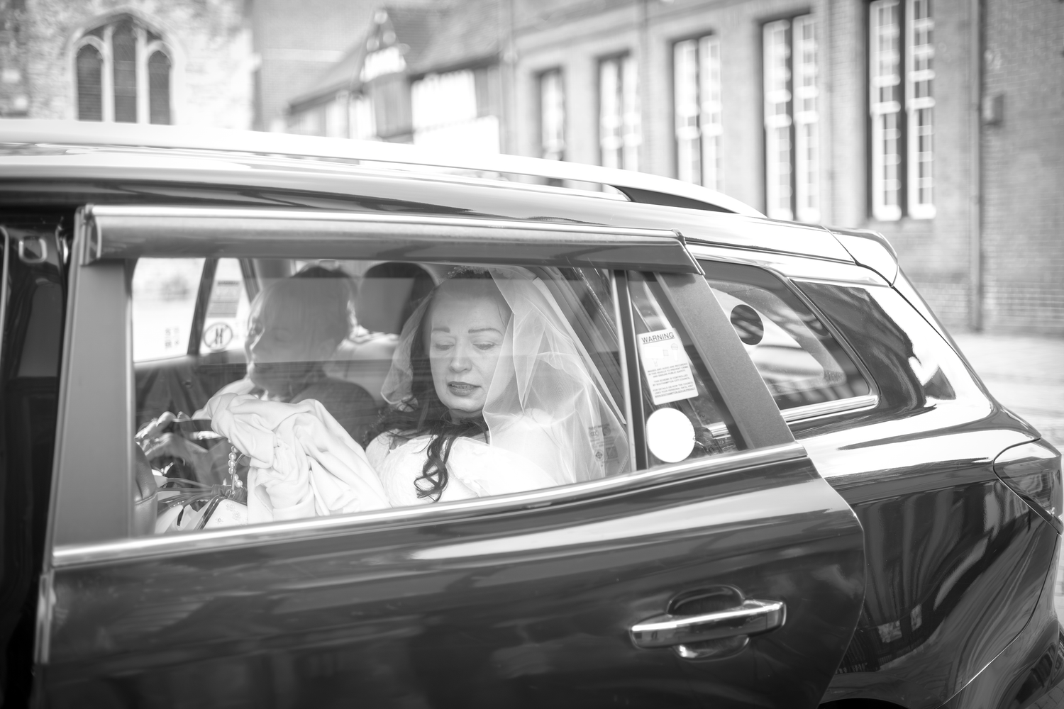 bride arrival