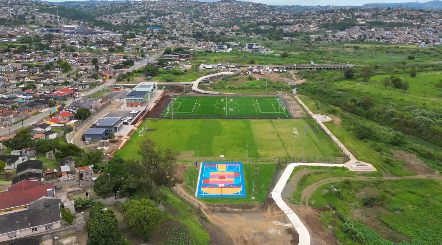 KZN Media Group was at KwaMashu, Durban to capture drone/arial images and video of a construction site progress.