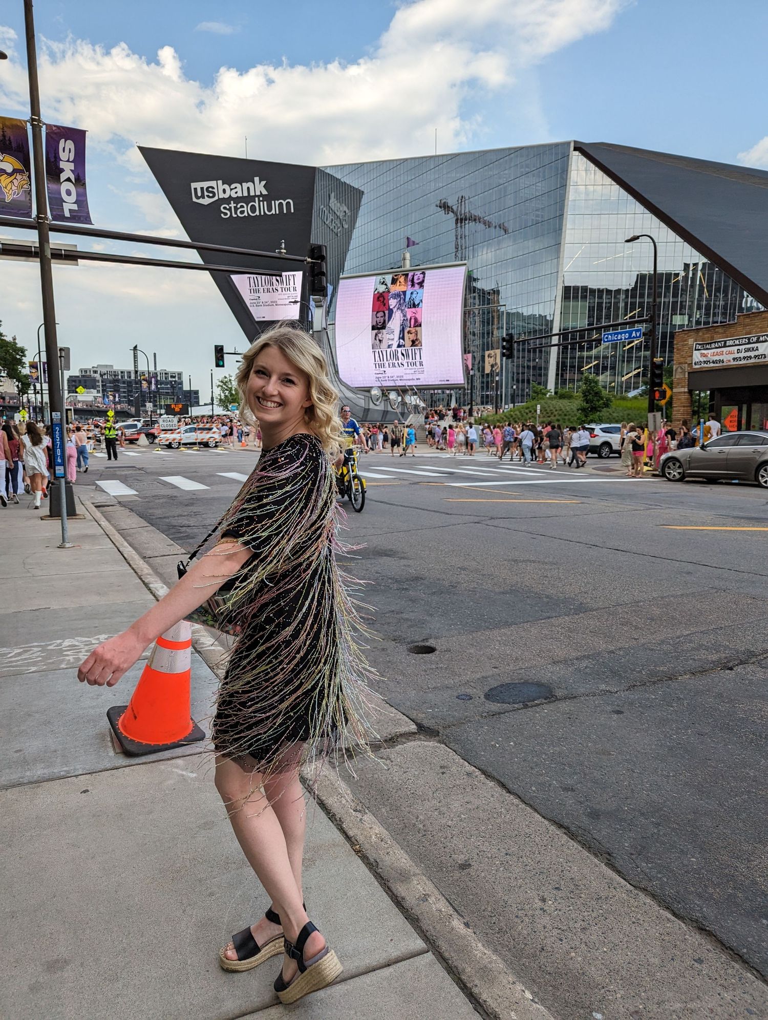 Sara at the Eras Tour