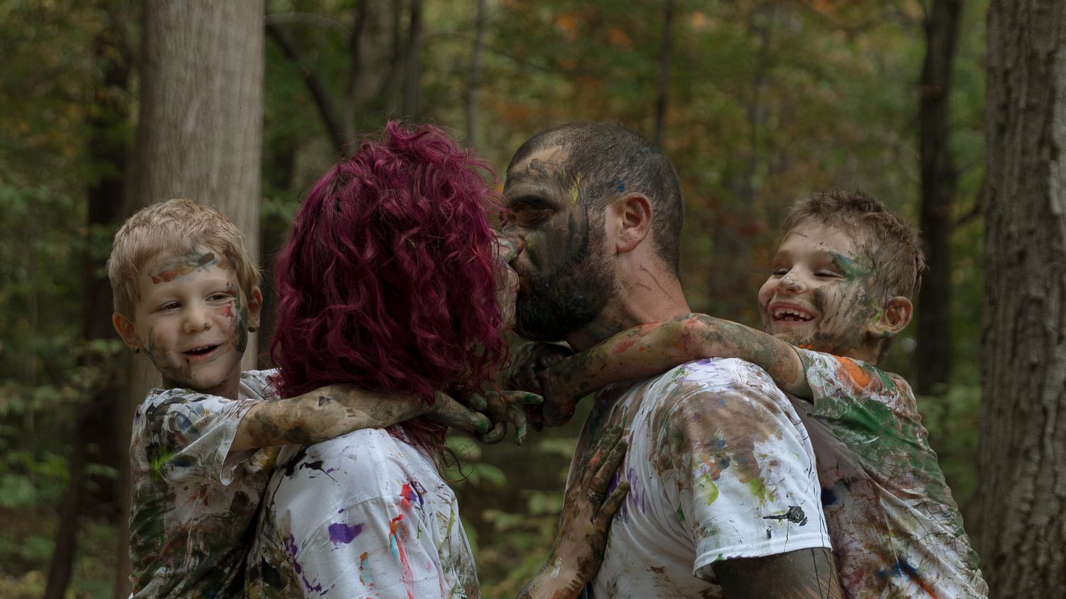 family fun paint war