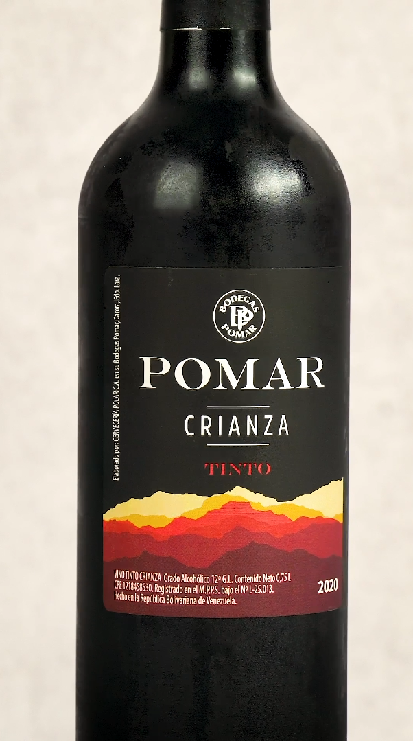 Pomar Crianza, vino tinto