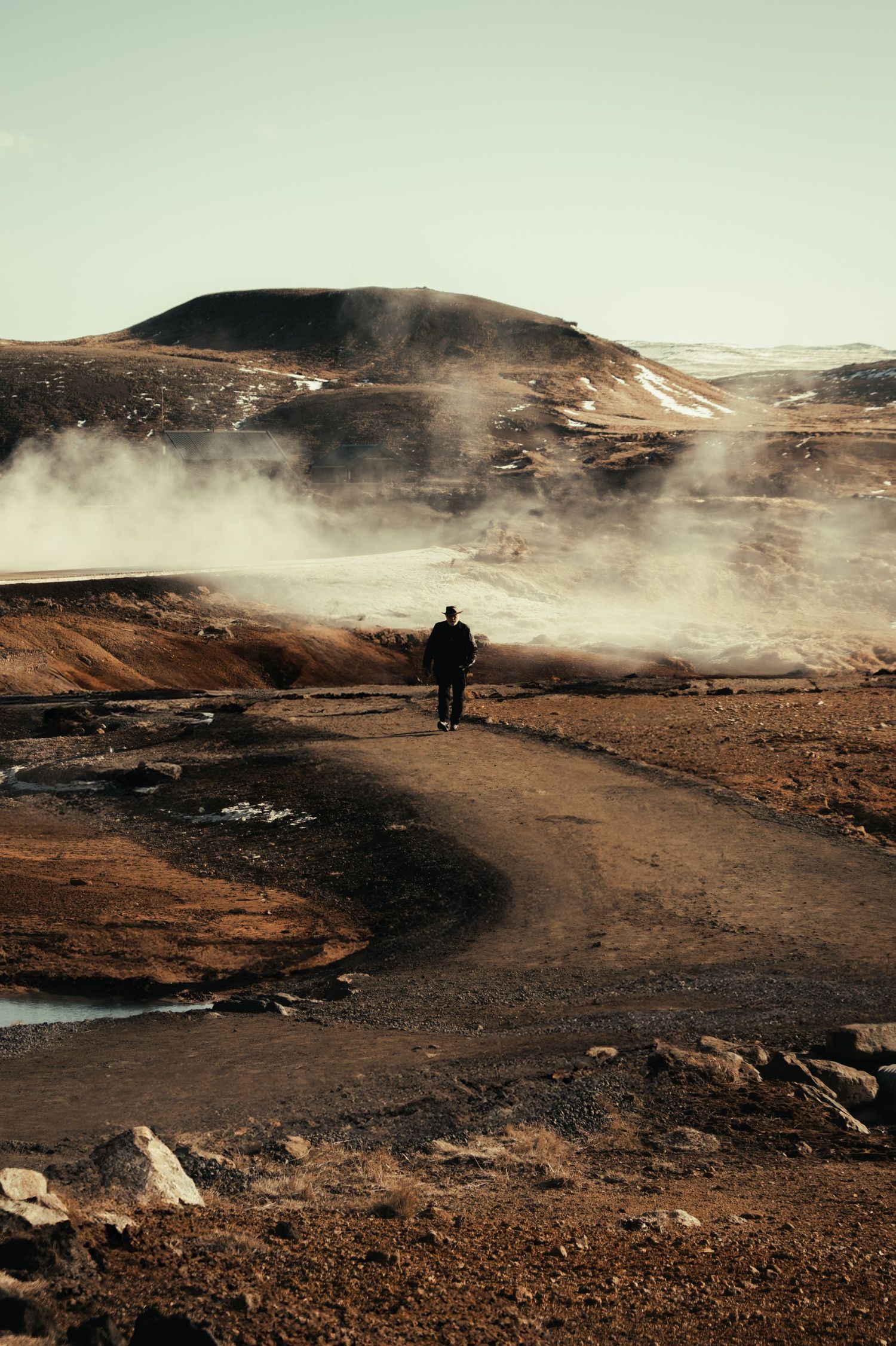 passeggiata in Islanda tra fumo e sentieri Seltún Geothermal Area