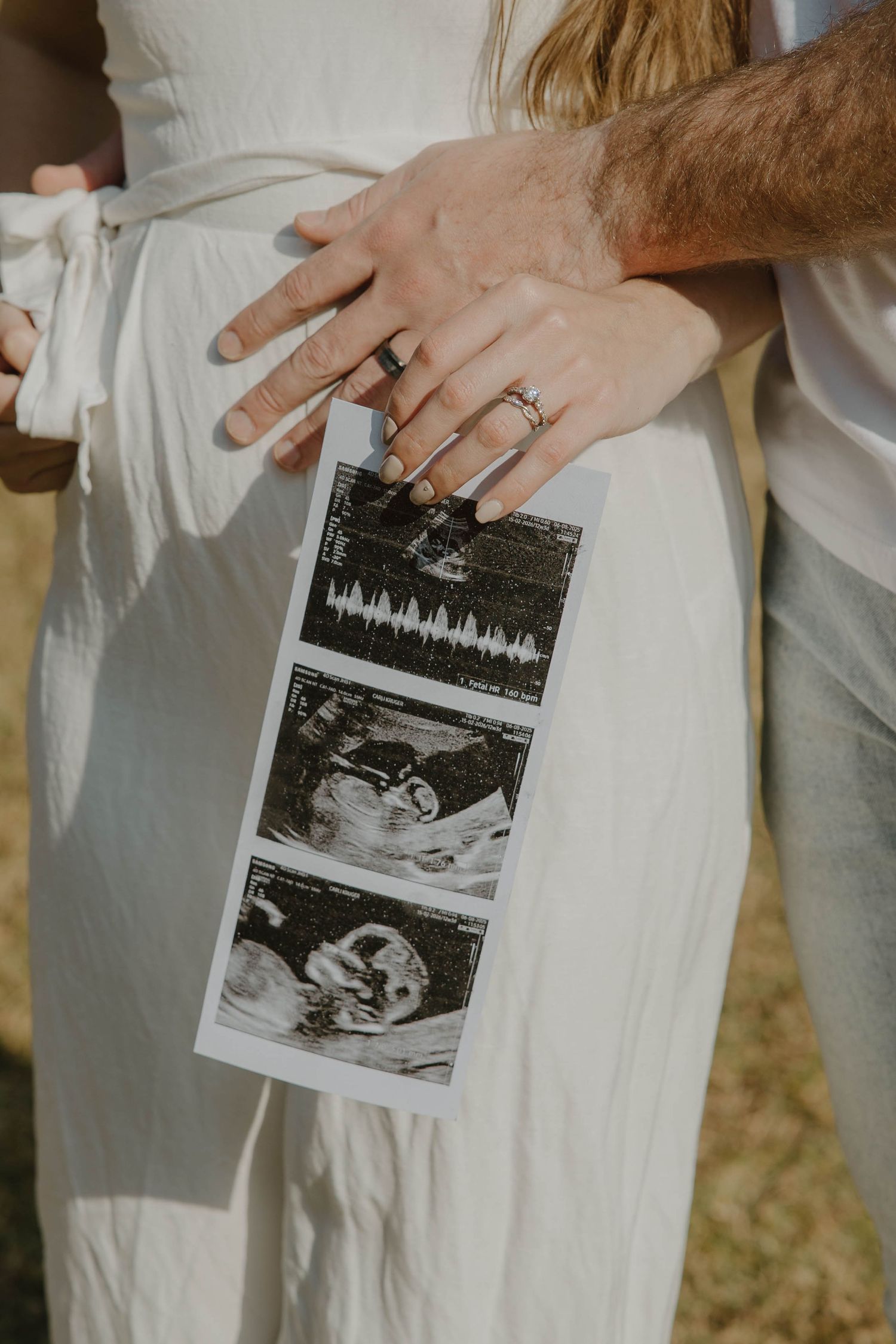 Pregnancy reveal photoshoot Jeffreys Bay