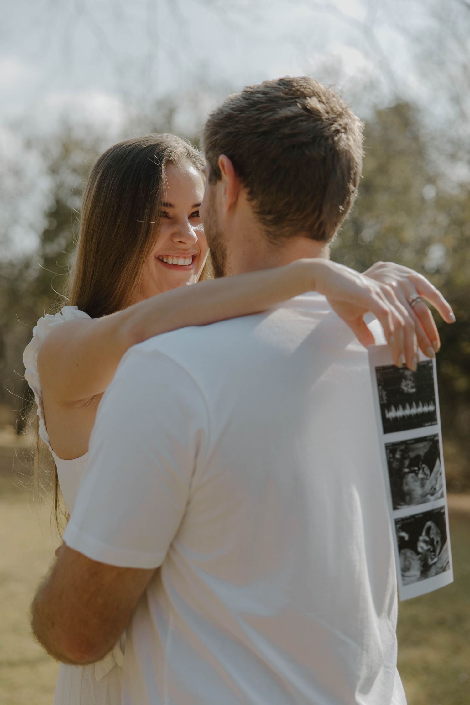 Pregnancy reveal photoshoot Jeffreys Bay