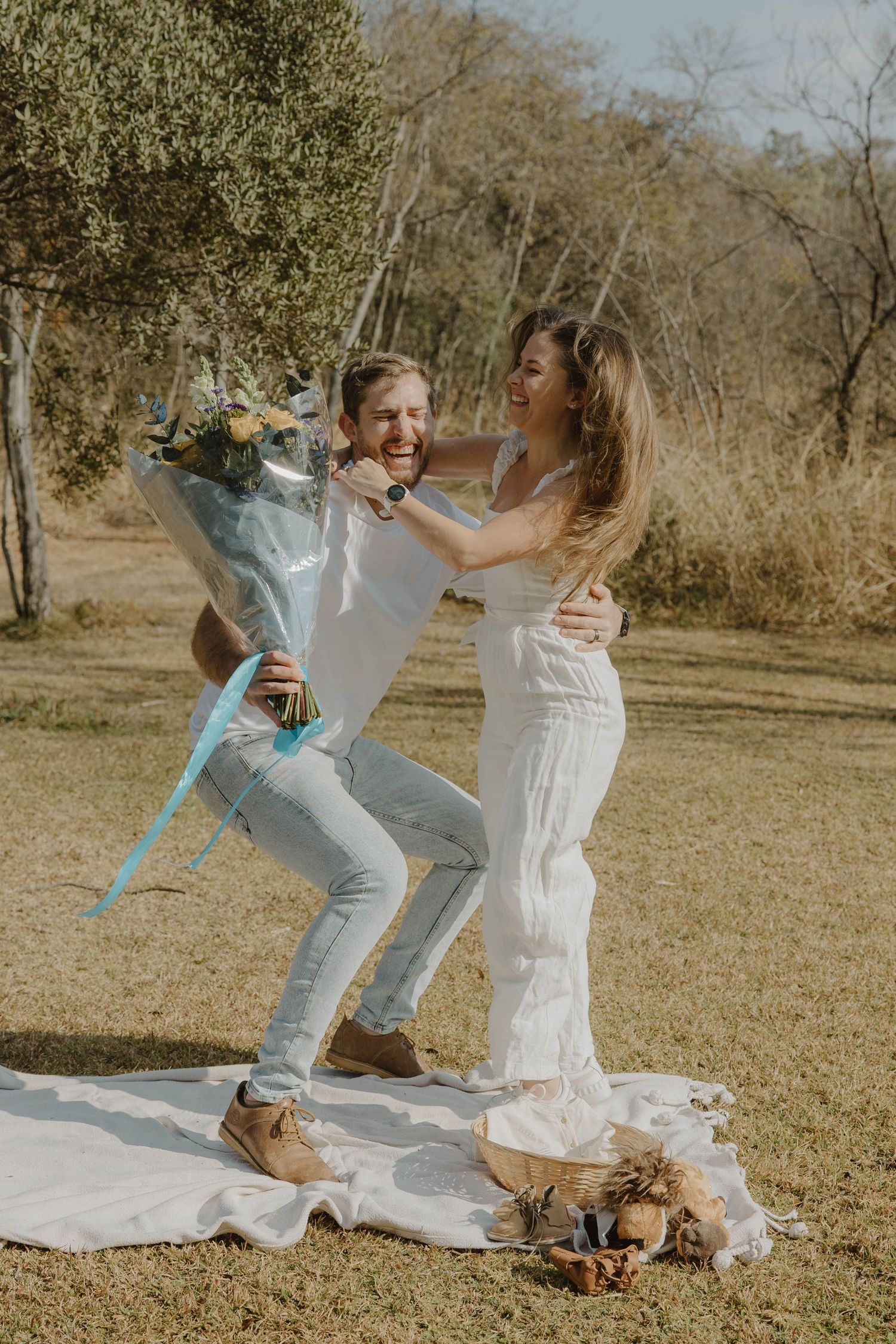 Baby boy pregnancy announcement and gender reveal