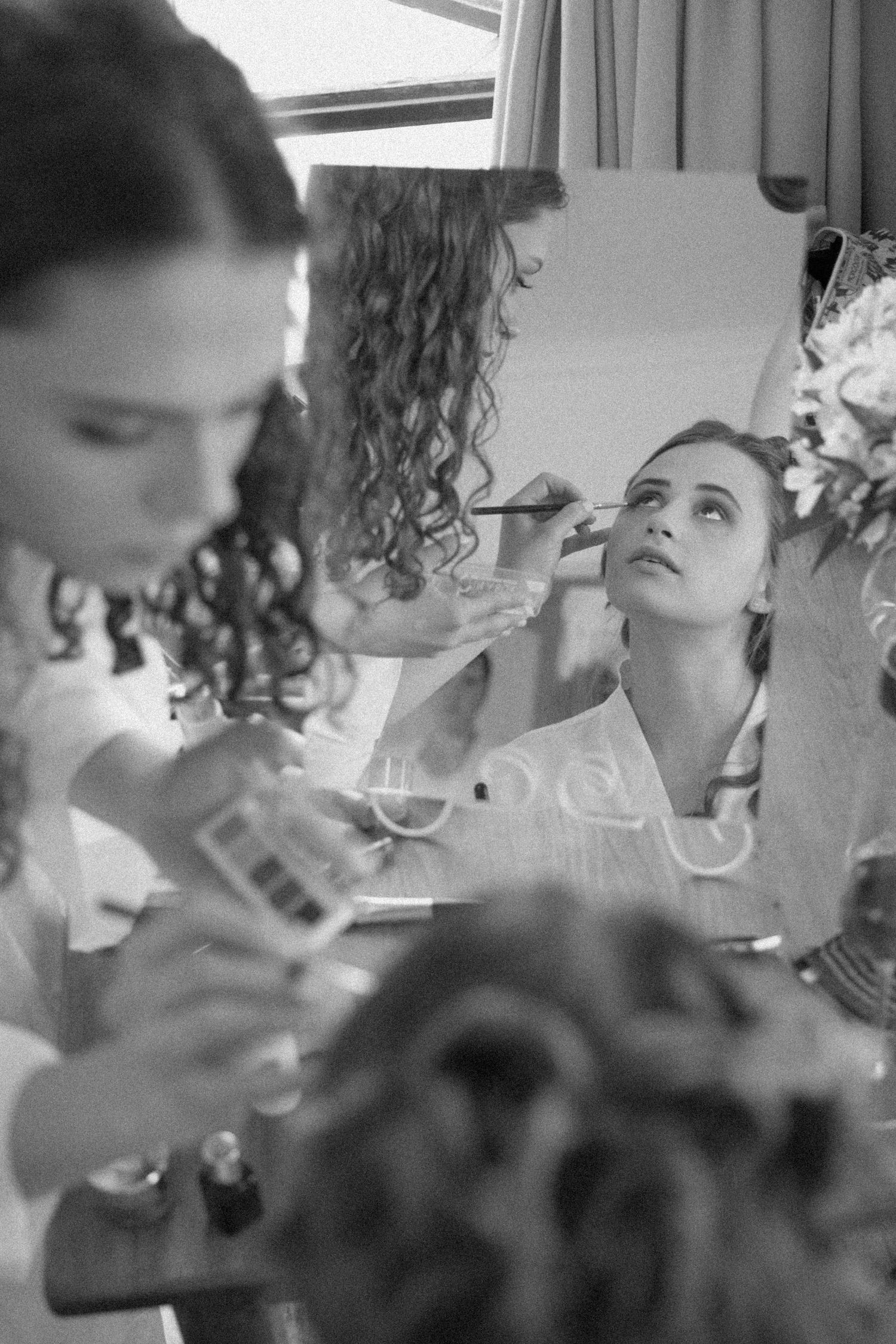 Wedding morning bridal prep captured by Jeffrey’s Bay wedding photographer