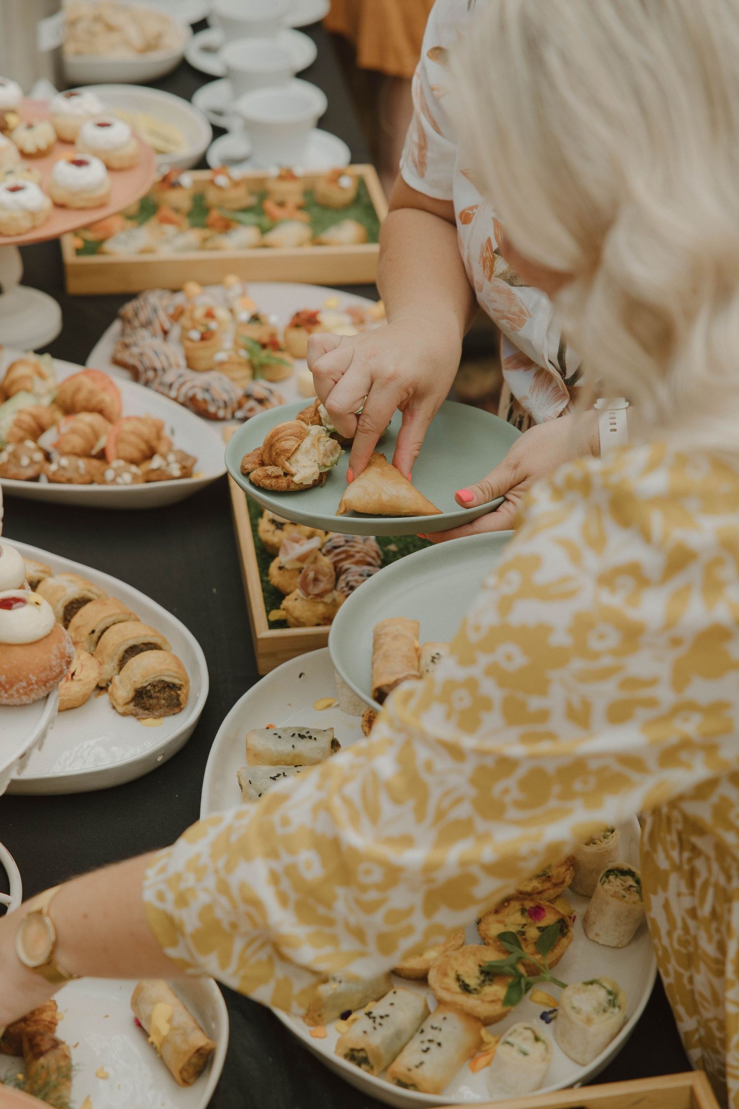 Baby shower food captured by event photographer in Jeffreys Bay