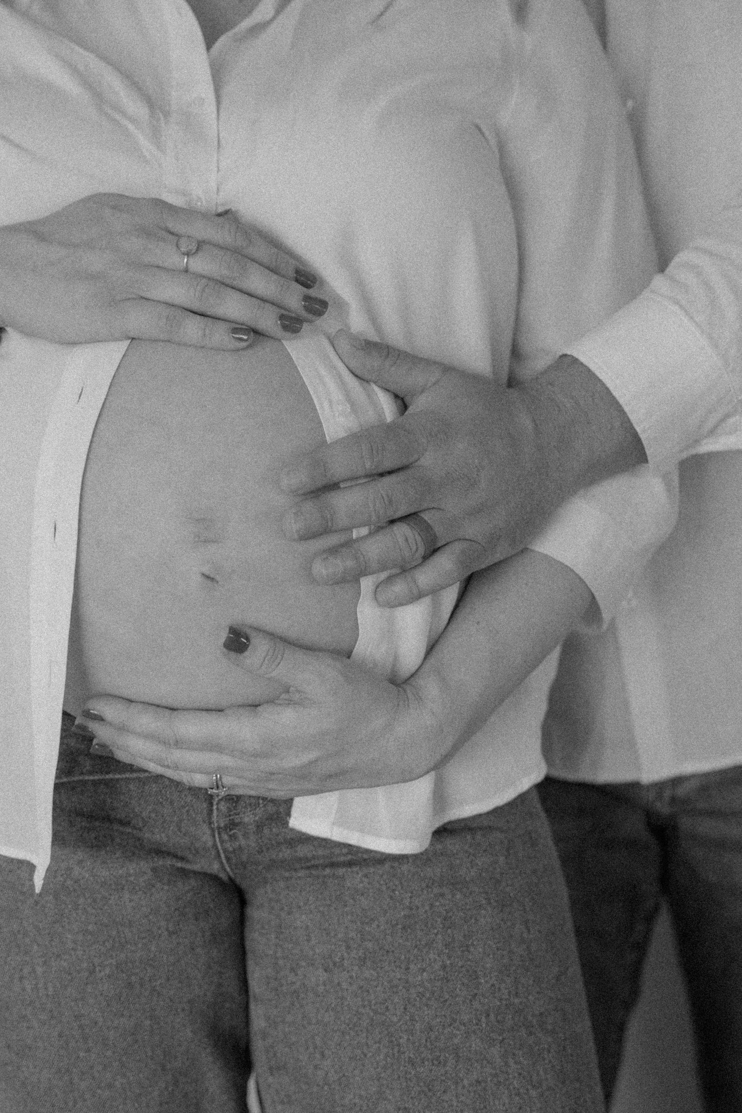 Natural light indoor maternity photography in Jeffrey’s Bay South Africa