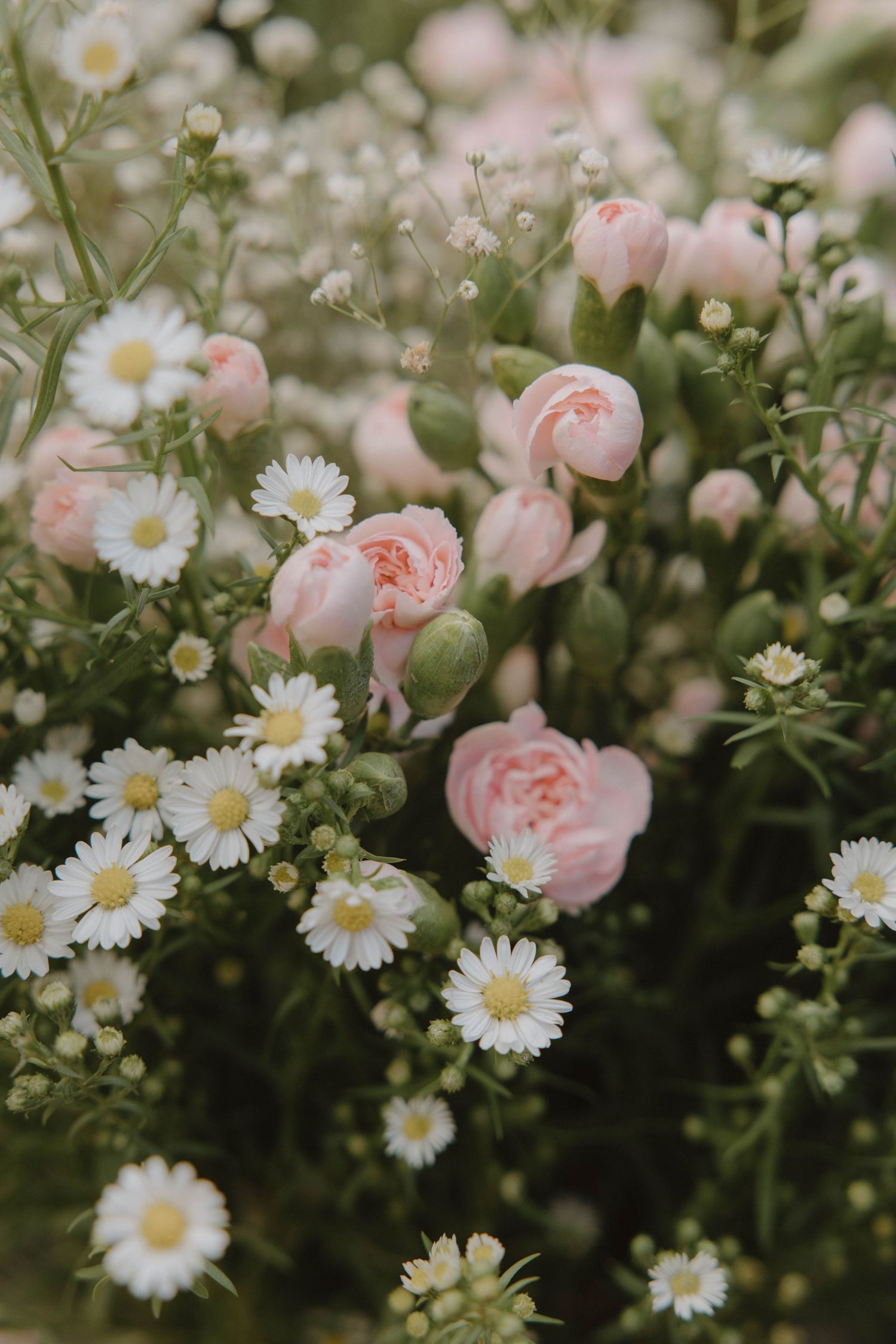 Floral details at baby shower in Jeffreys Bay