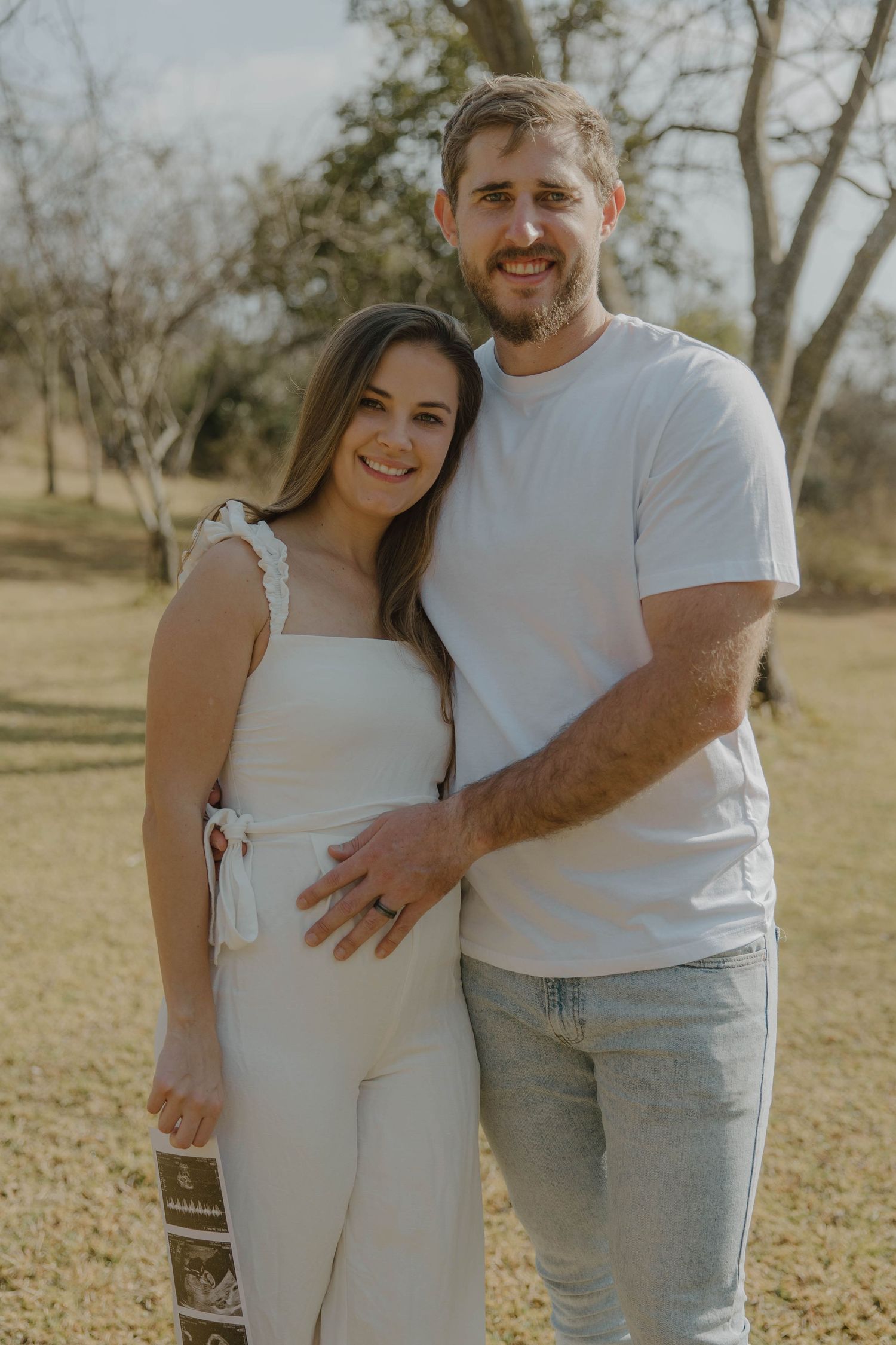 Pregnancy reveal photoshoot Jeffreys Bay