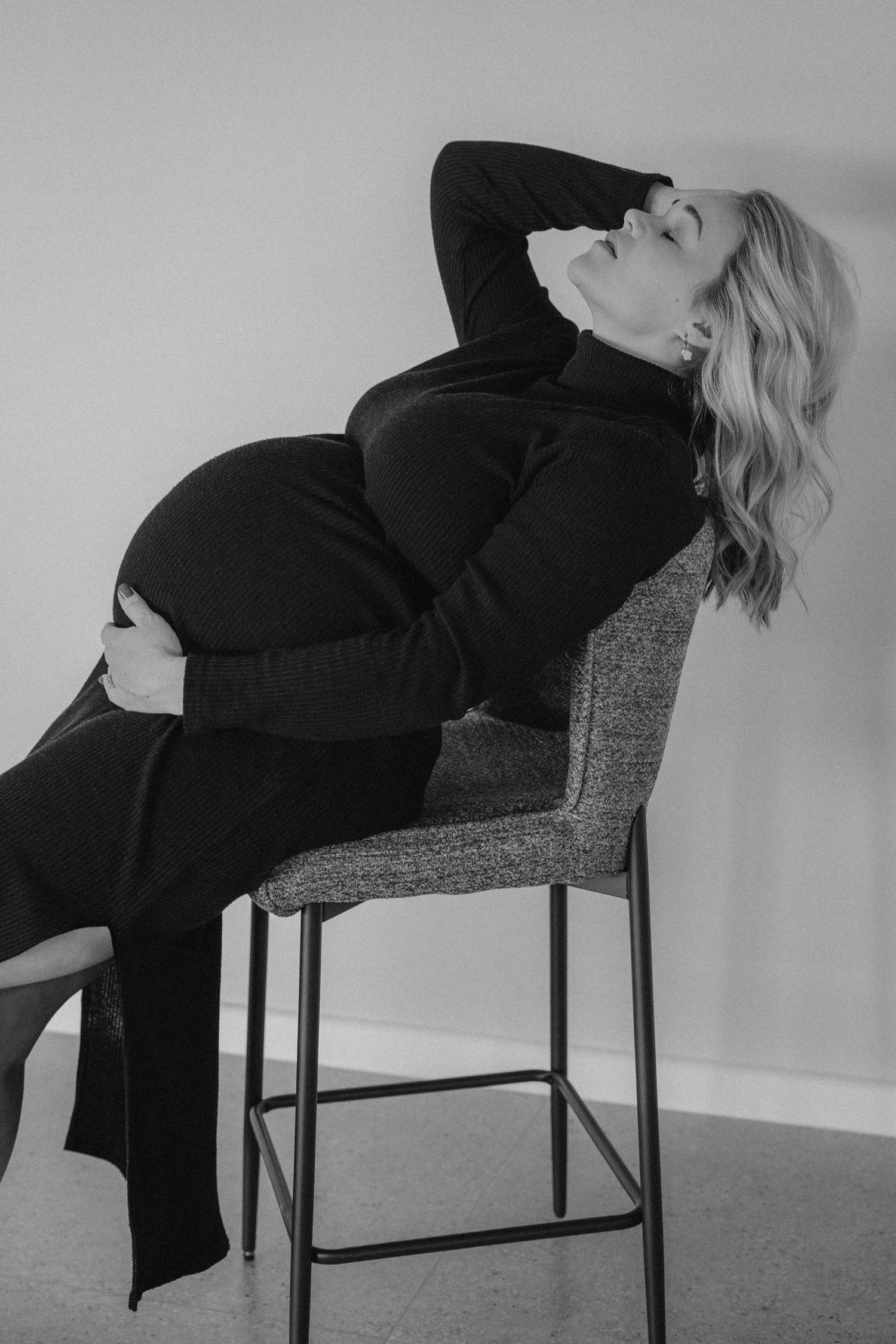 Natural light indoor maternity photography in Jeffrey’s Bay South Africa