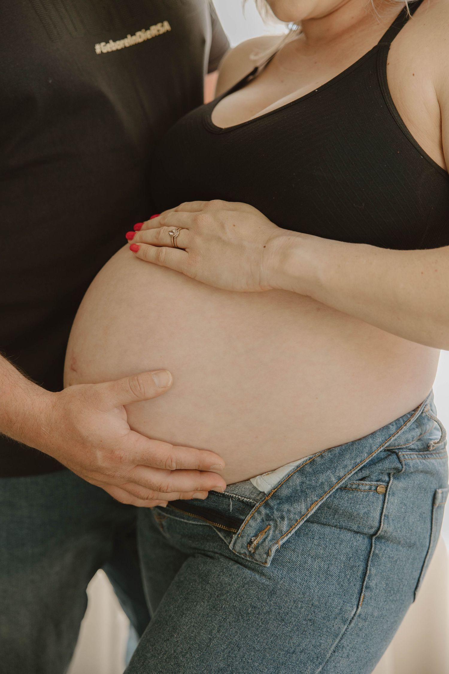 Natural light indoor maternity photography in Jeffrey’s Bay South Africa